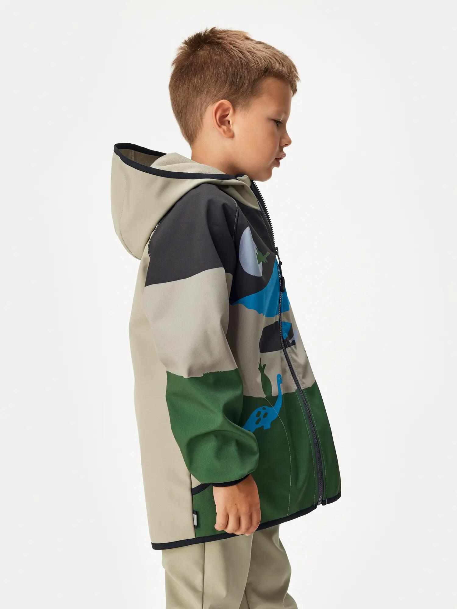 Dětská softshellová bunda s fleecem Basic 2/6