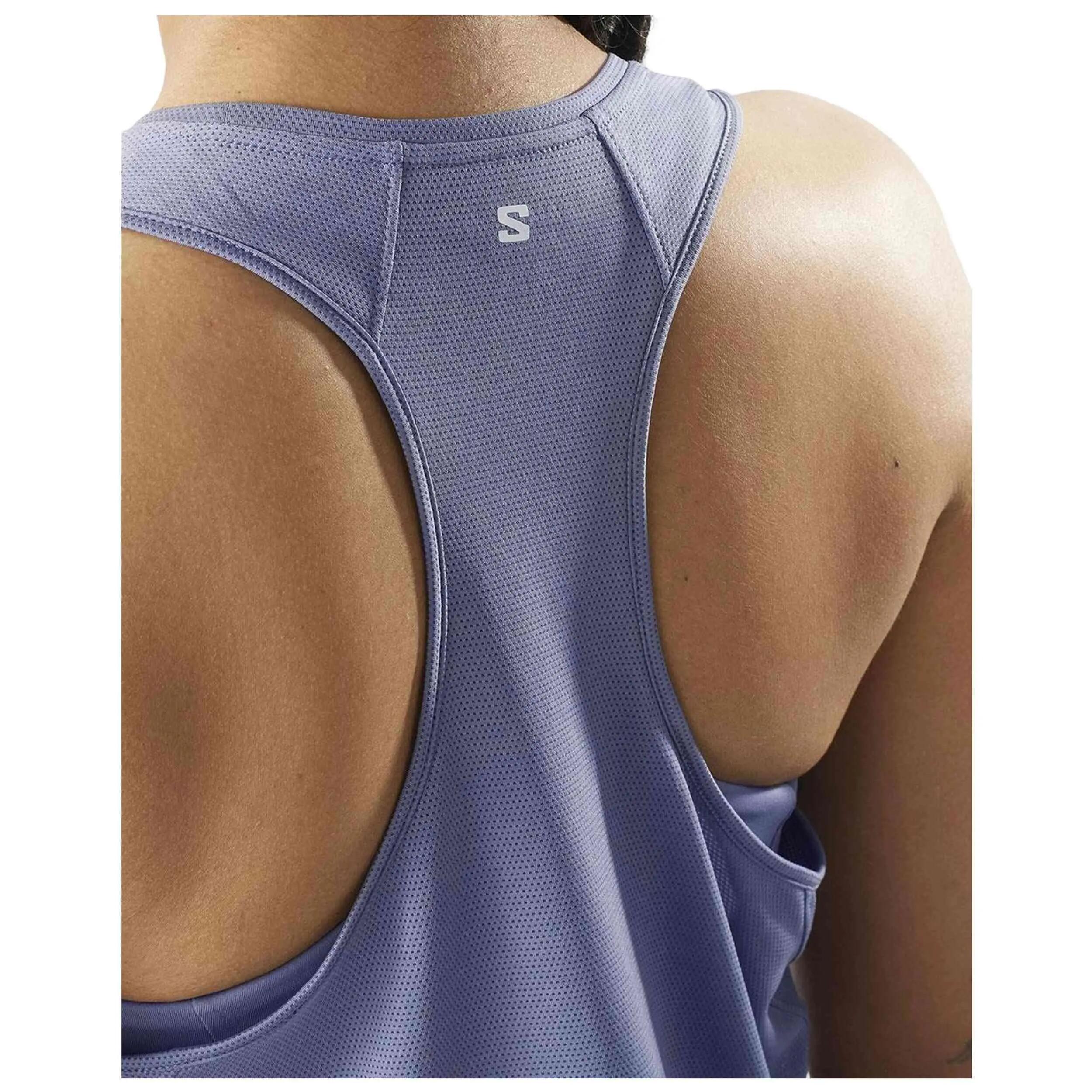 Trägershirt Salomon Modell Shkout Core für frauen 4/4