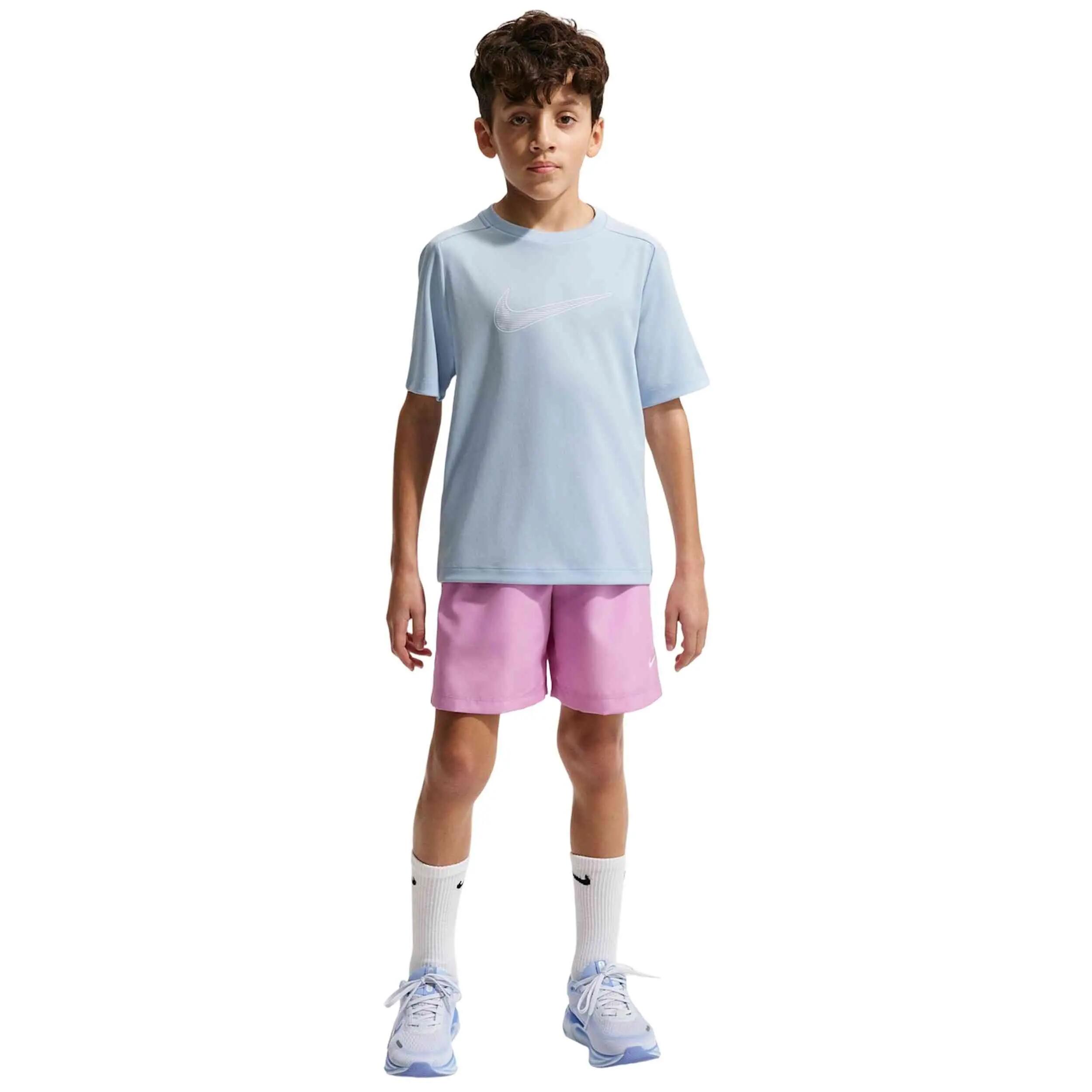 T-shirt met korte mouwen Nike model Multi Swoosh voor jongens 4/5