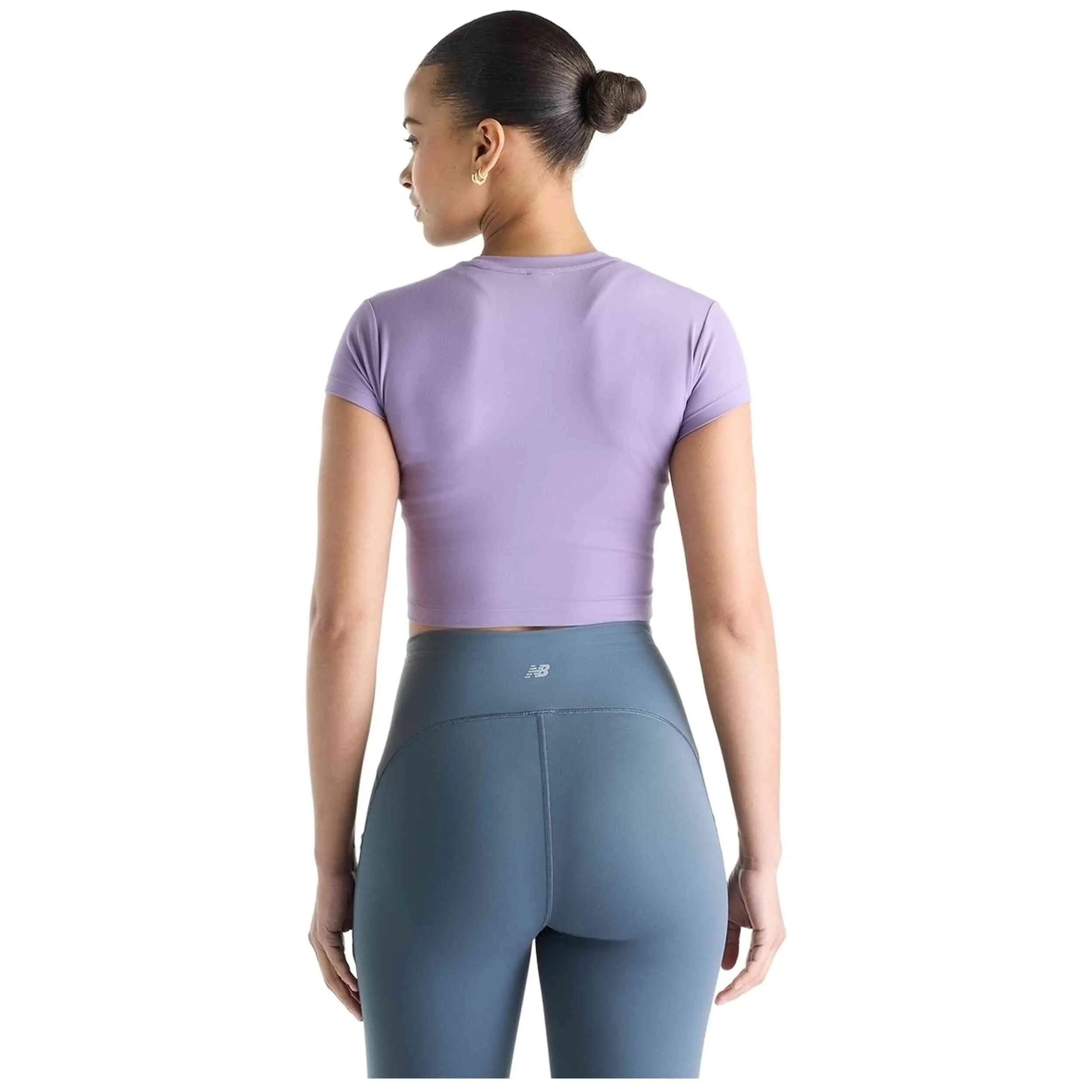 Maglia a maniche corte New Balance modello WT61O2GJ_AA5 per donne 3/3