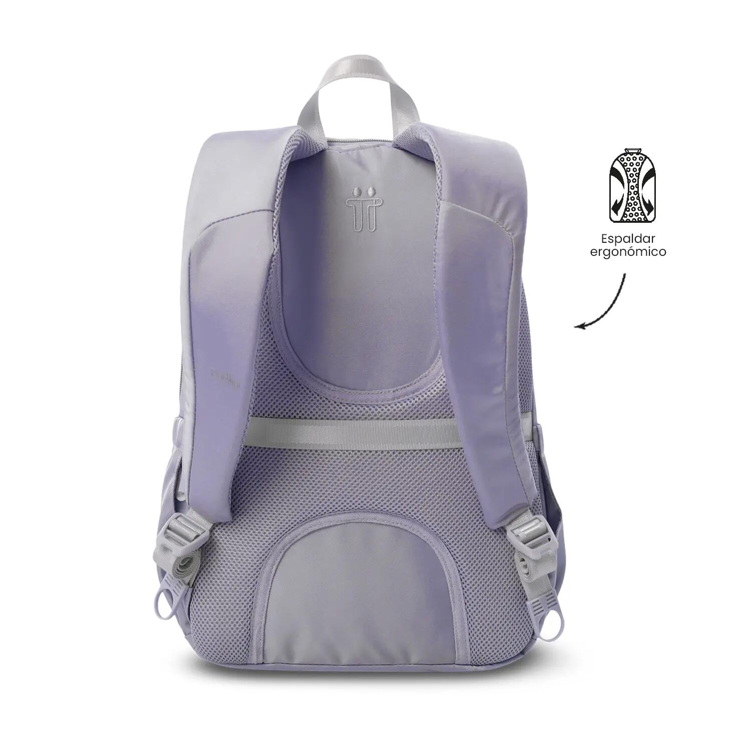 Totto Mochila urbana Goctal Twill 3.1 Evening Haze Poliéster 32.5 x 44 x 18 cm 4/5