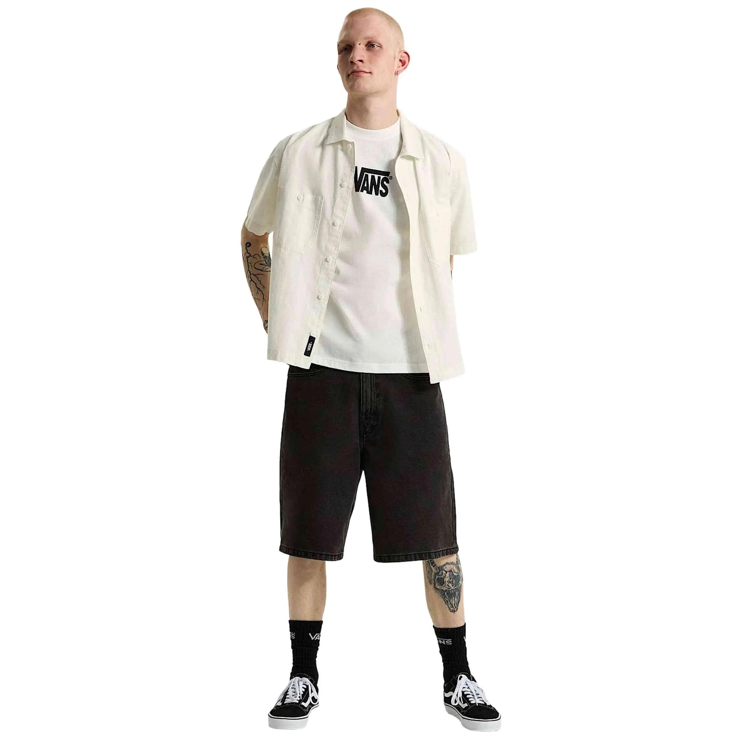 Camiseta de manga corta Vans modelo Stretch Logo SS Tee "White" para hombre 5/5