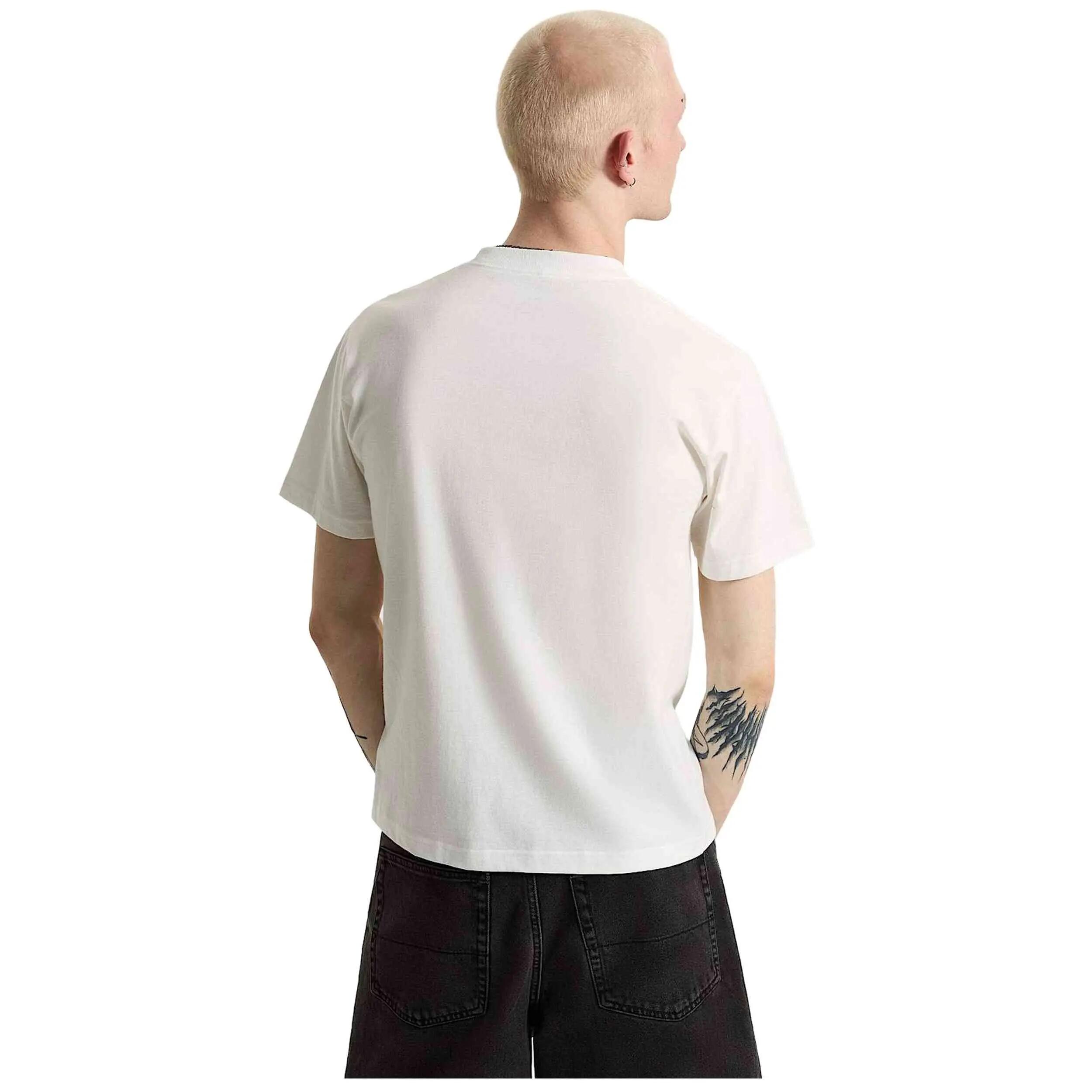Camiseta de manga corta Vans modelo Stretch Logo SS Tee "White" para hombre 4/5