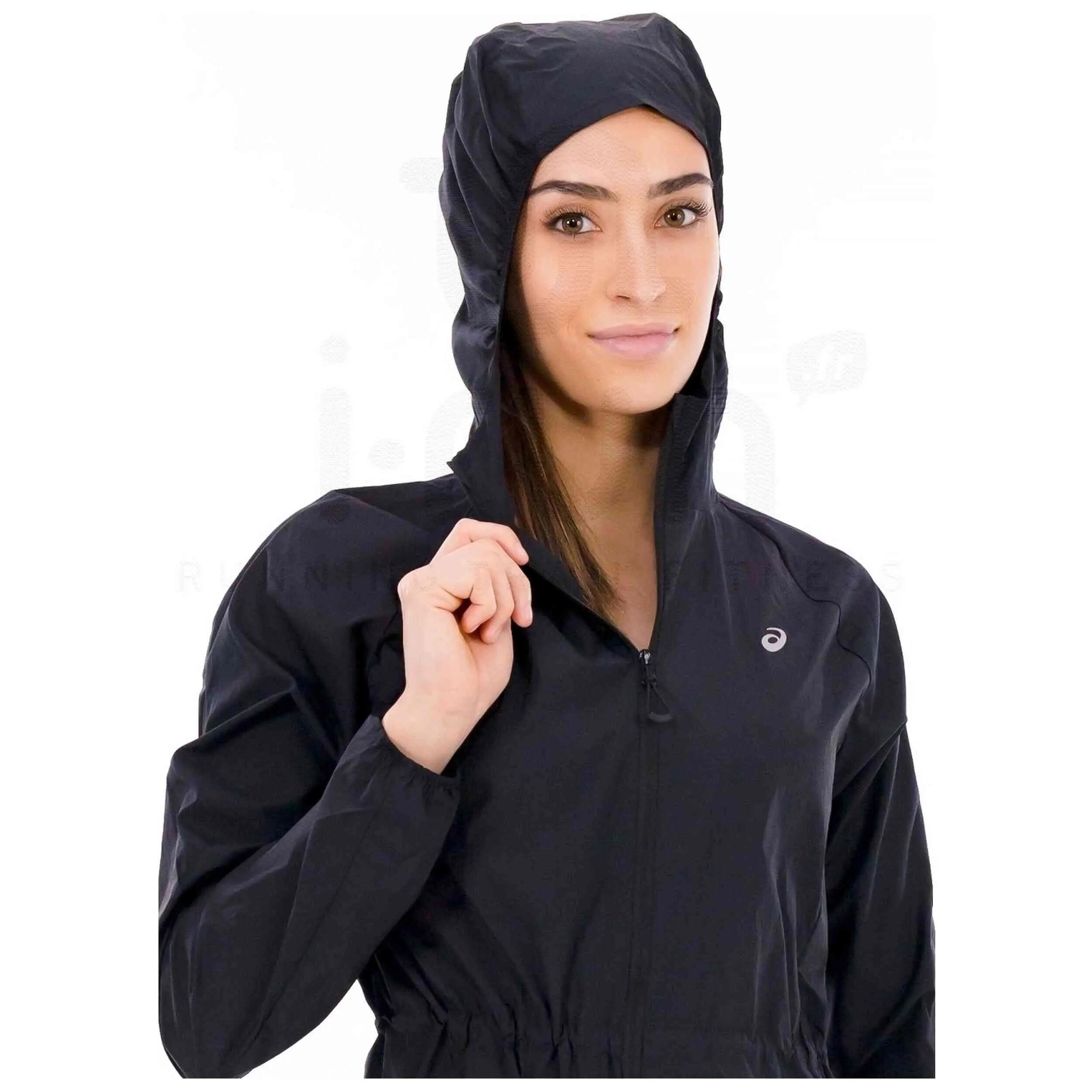 Regenjas Asics model 2012D076-001 voor vrouwen 3/4
