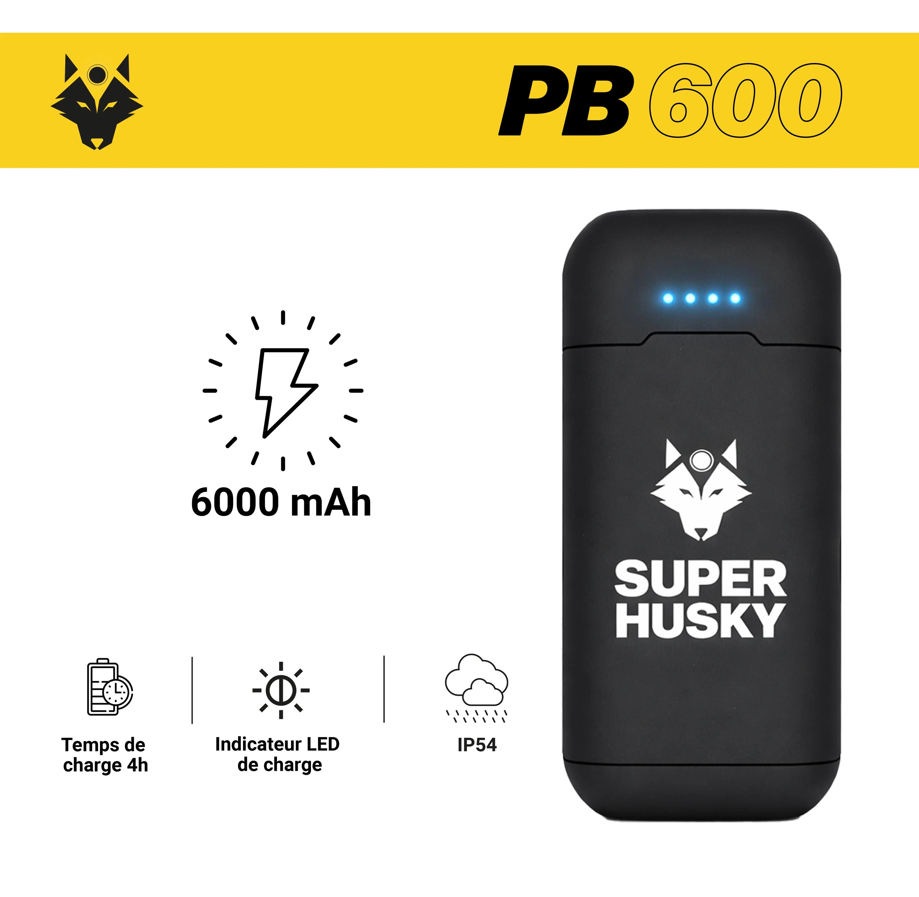 Pack autonomie : éclairage + panneau solaire + batterie externe 6/16