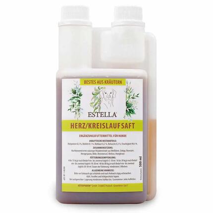 Hunde Herz-Kreislaufsaft - Kräutersaft