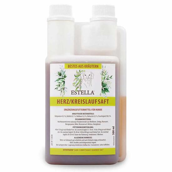 Hunde Herz-Kreislaufsaft - Kräutersaft