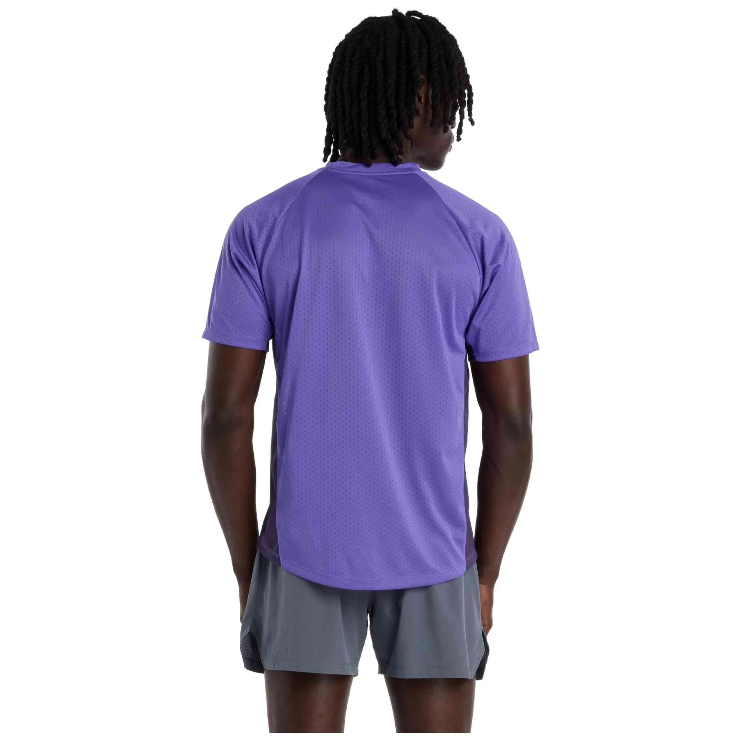 New Balance Viz-Tech Run T-Shirt Uomo Unisex Viola 2/6