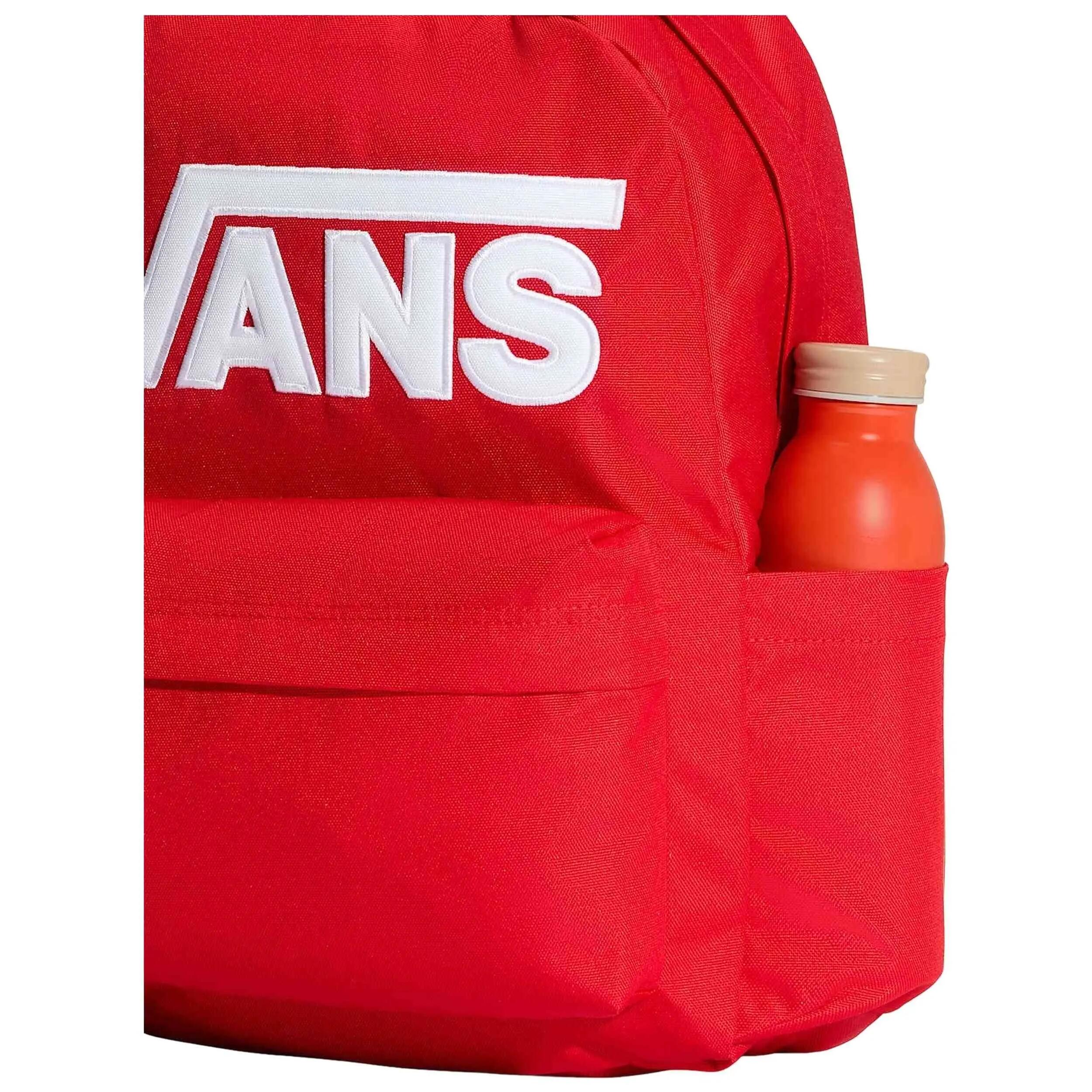 Mochila Vans modelo Old Skool Drop V Backpack "Racing Red" para unisex 5/5