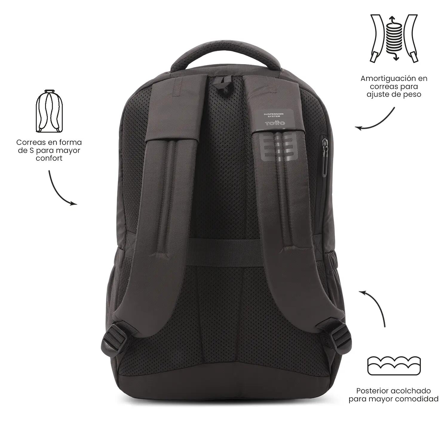 Totto Mochila urbana Suspension 2.0 Mole Poliéster 30 x 46 x 14.5 cm 4/5