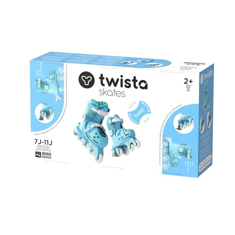 PATINES EVOLUTIVOS TWISTA T.23-28 PARA NIÑOS YVOLUTION AZUL 4/4
