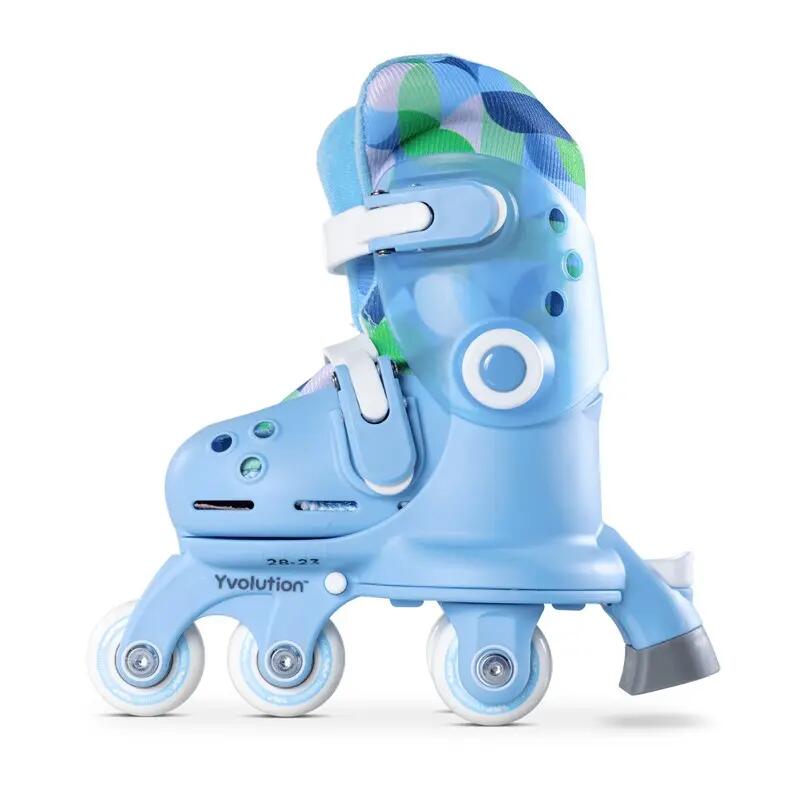 PATINES EVOLUTIVOS TWISTA T.23-28 PARA NIÑOS YVOLUTION AZUL 2/4