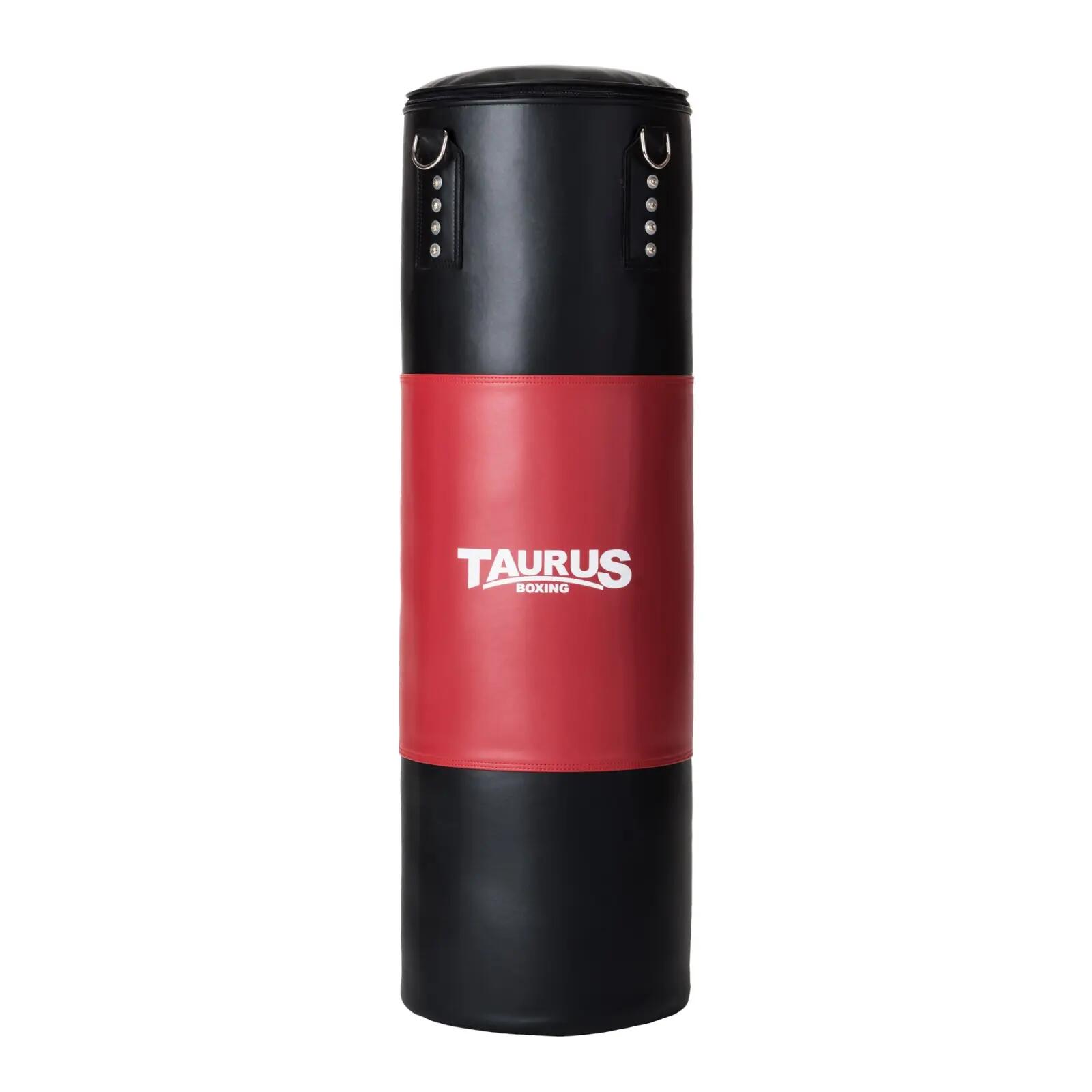 Bokszak - Training - Taurus PRO - Kunstleder - Zwart/Rood 3/4
