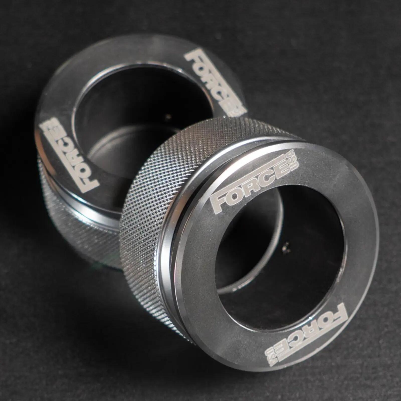 Colliers de barre Xcalibur 50 mm - Argentés 3/4