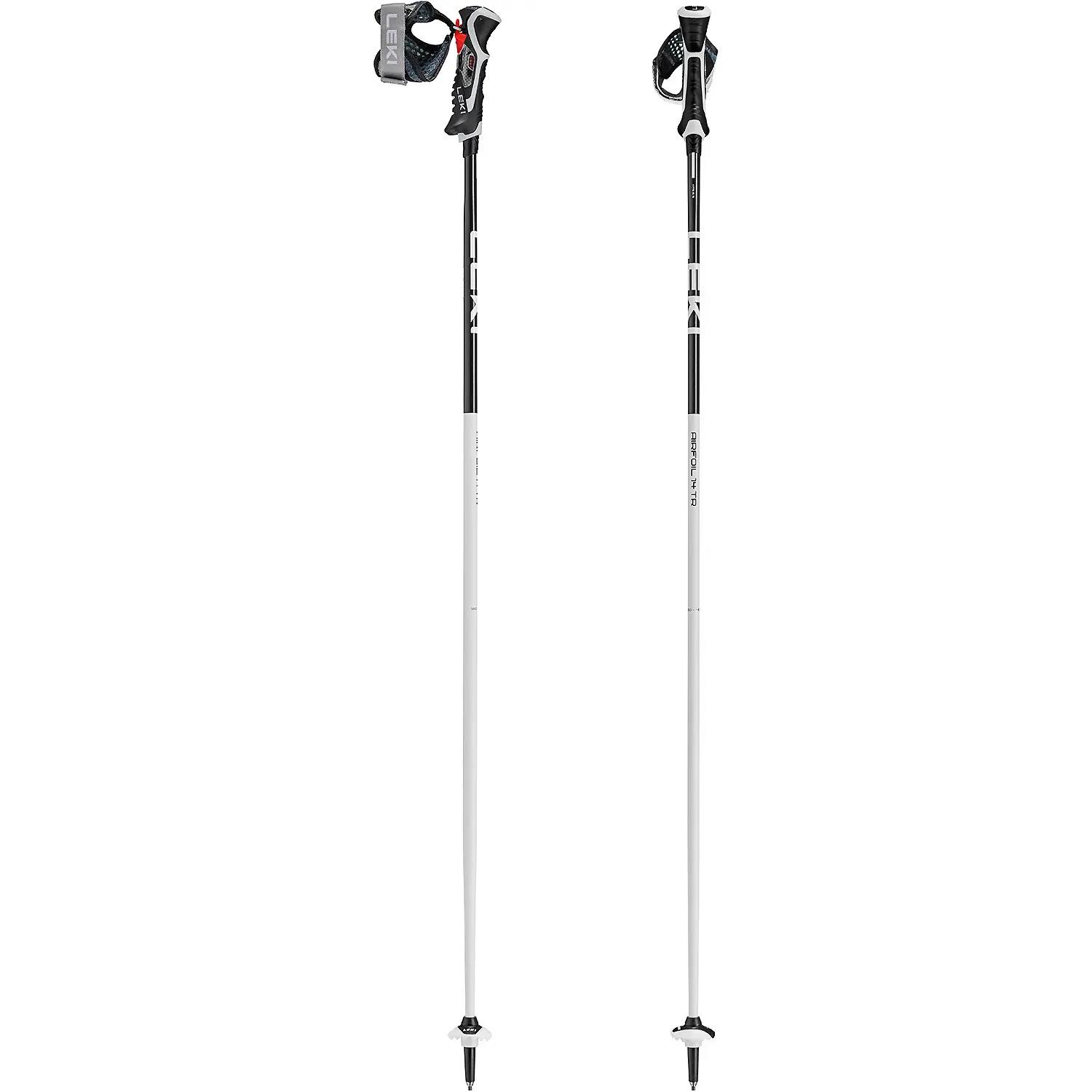 Leki Alpino Airfoil 14 Tr Silver Ski Pole 1/10