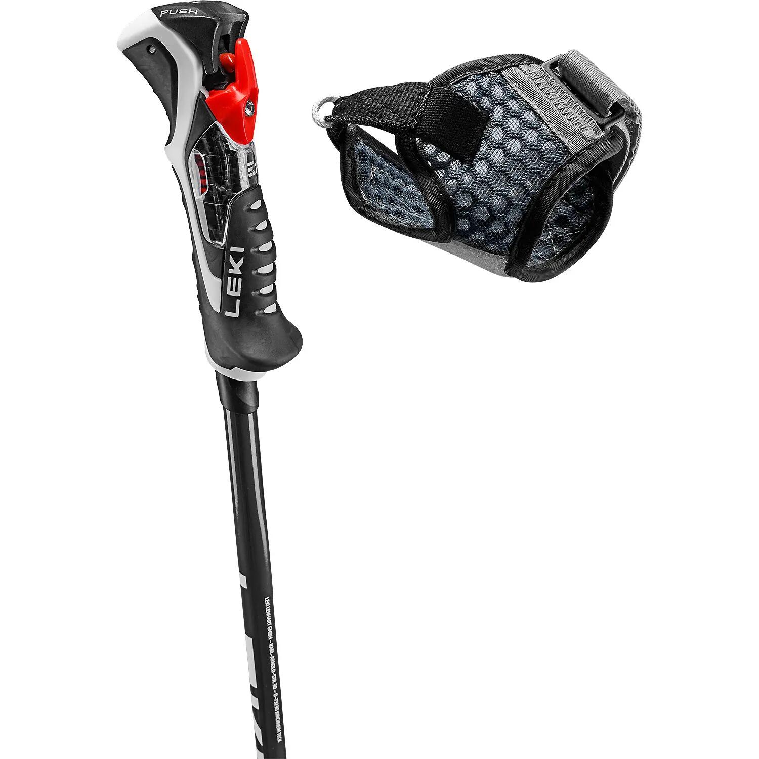 Leki Alpino Airfoil 14 Tr Silver Ski Pole 5/10