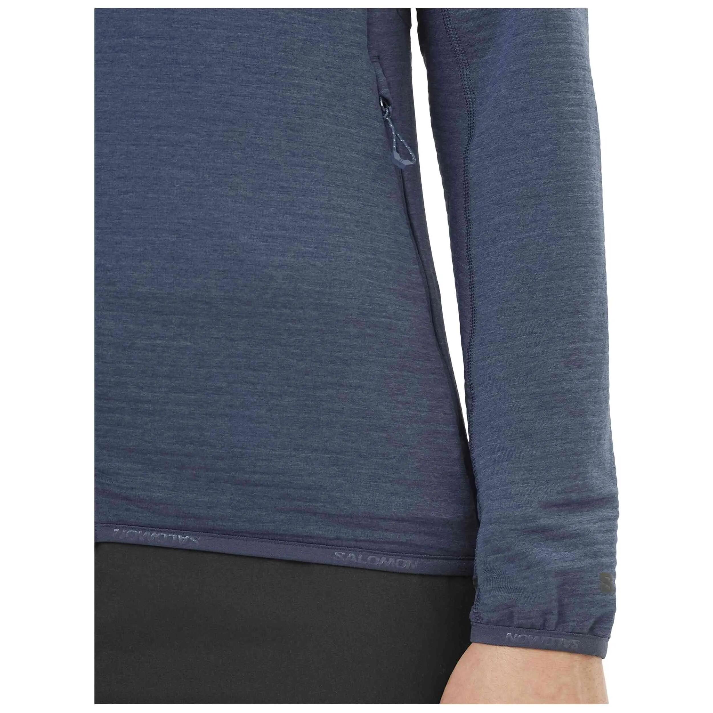 Fleecejacke Salomon Modell Essential Lightwarm Full Zip für frauen 4/4