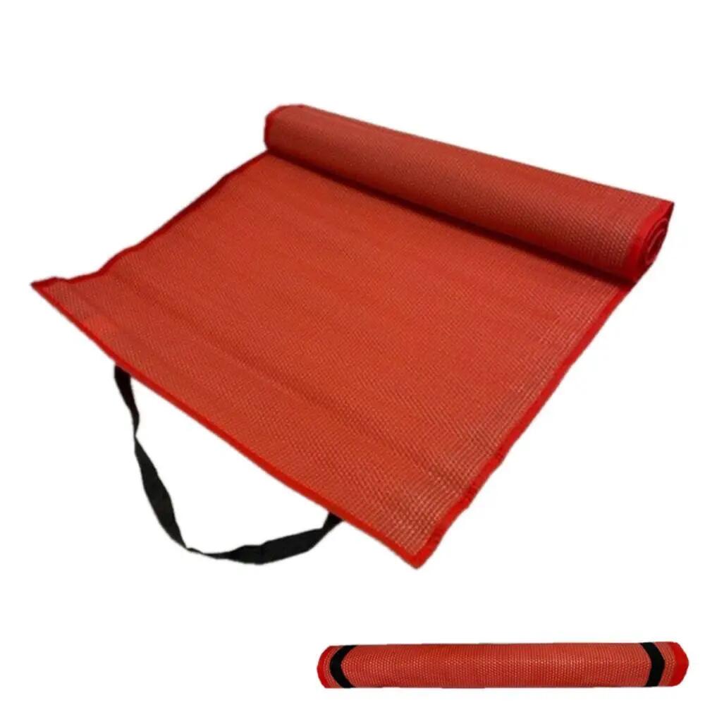 Alcatifa Marbueno Vermelha 60x180 cm para Uso na Praia 2/2