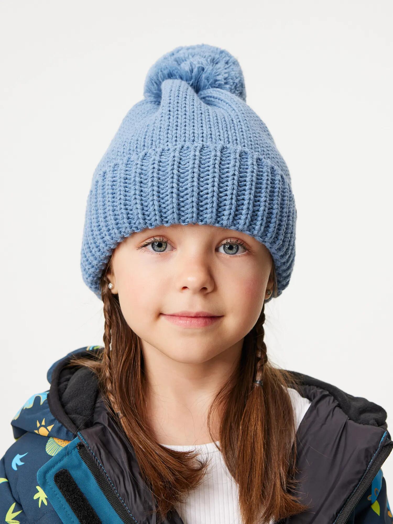 Dětská čepice pletená Bobble 2/4