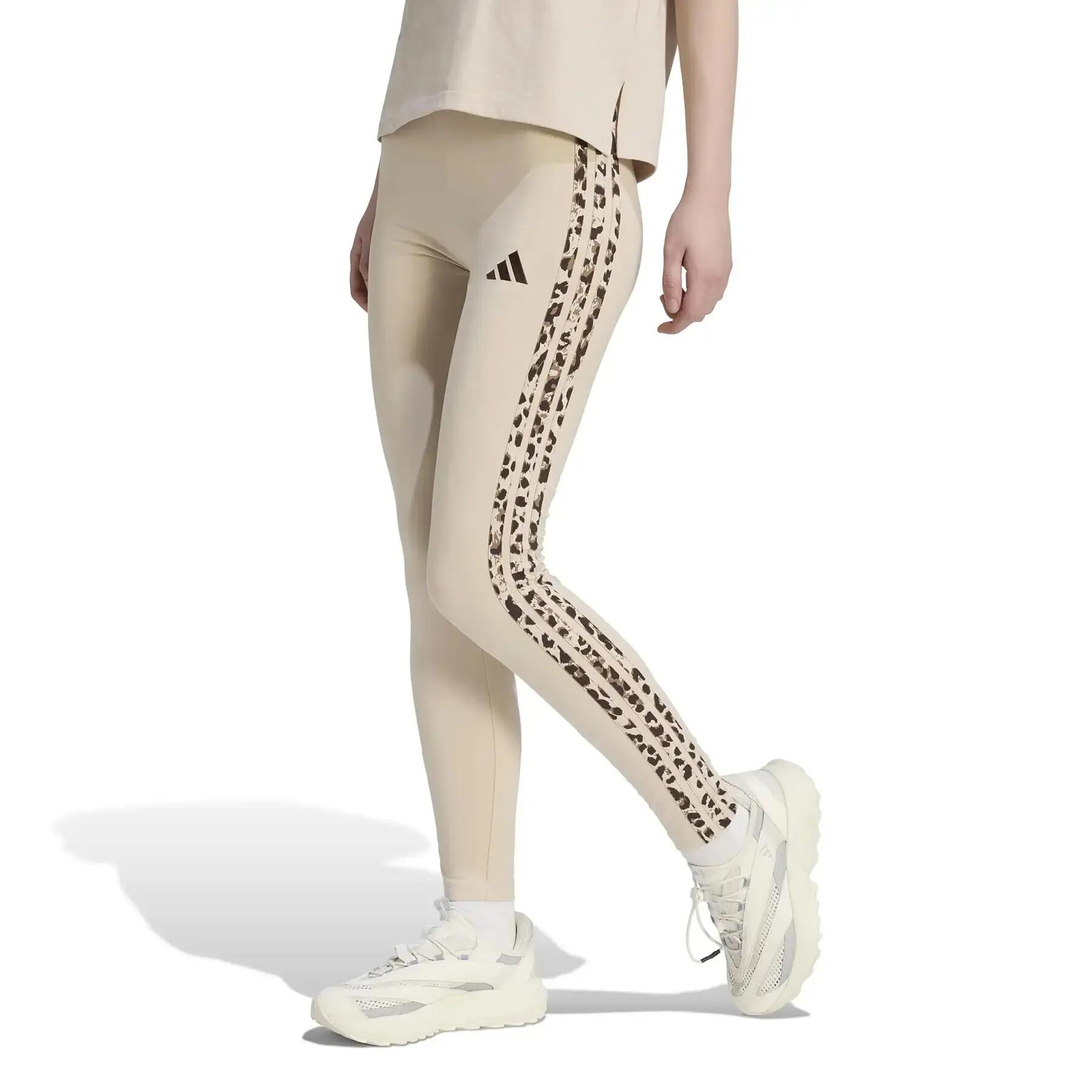 Legging imprimé animal femme adidas Essentials 3-Stripes 4/6