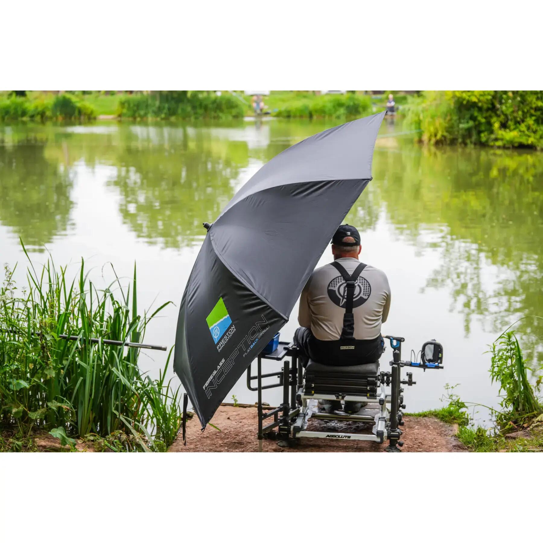 Parapluie plat en fibre de verre Preston 2/5
