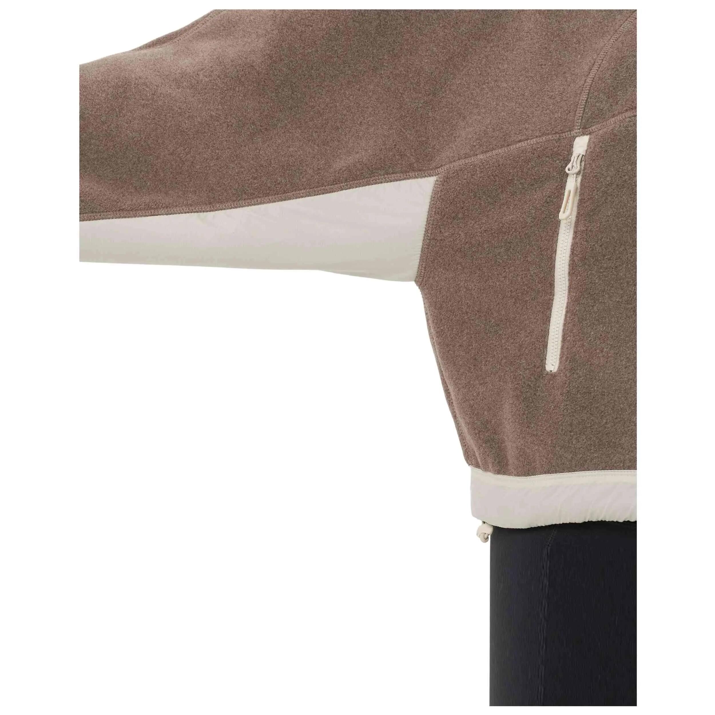 Fleece Salomon model Chroma Fleece Crop Half Zip voor vrouwen 5/5