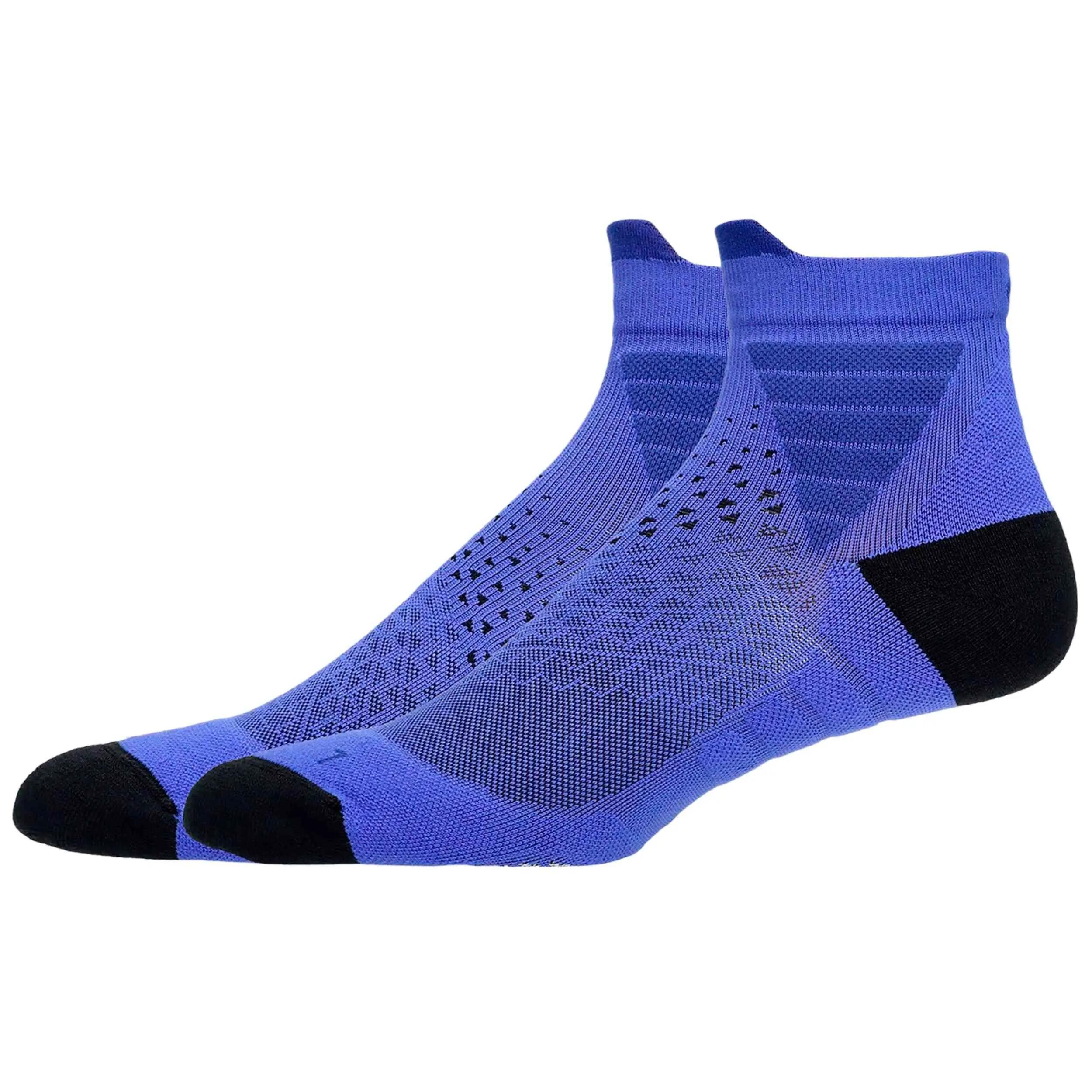Chaussettes de compression Asics modèle Elite Fujitrail Quarter pour unisexe 2/3
