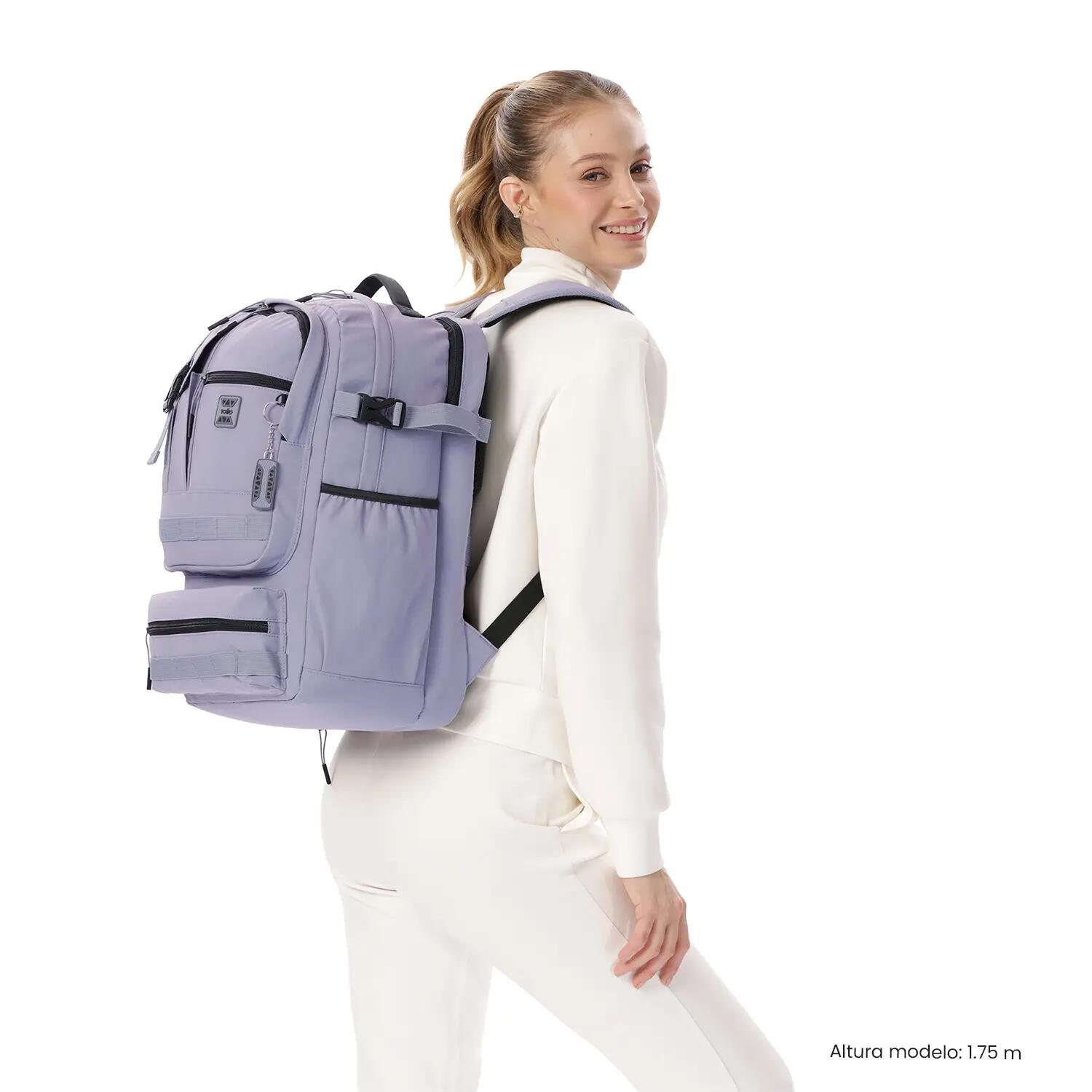 Totto Mochila ejecutiva Spa Dusk/Black Poliamida 30 x 45 x 20 cm 2/5