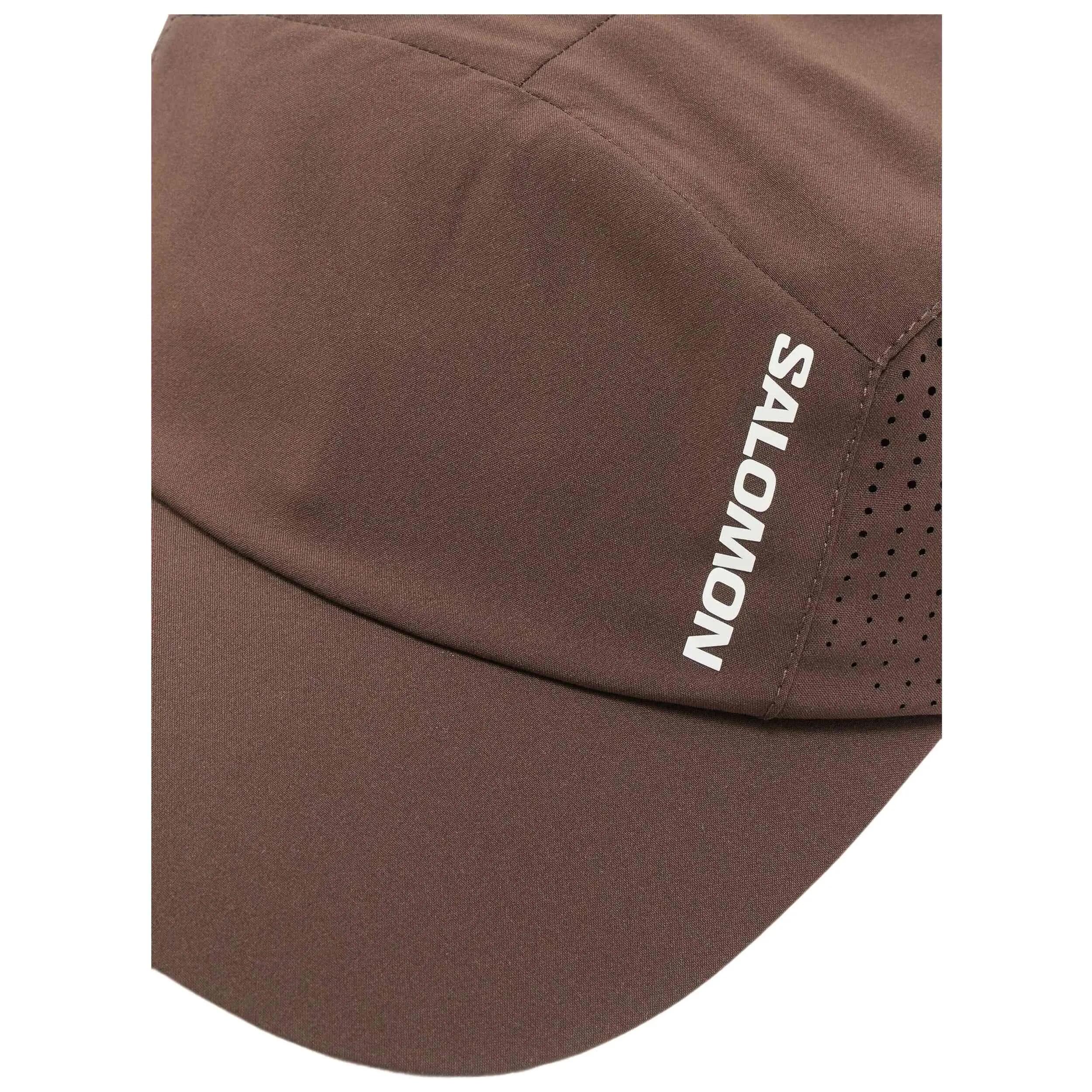 Casquette Salomon modèle CAP SHAKEOUT CAP U Coffee Bean pour unisexe 4/4