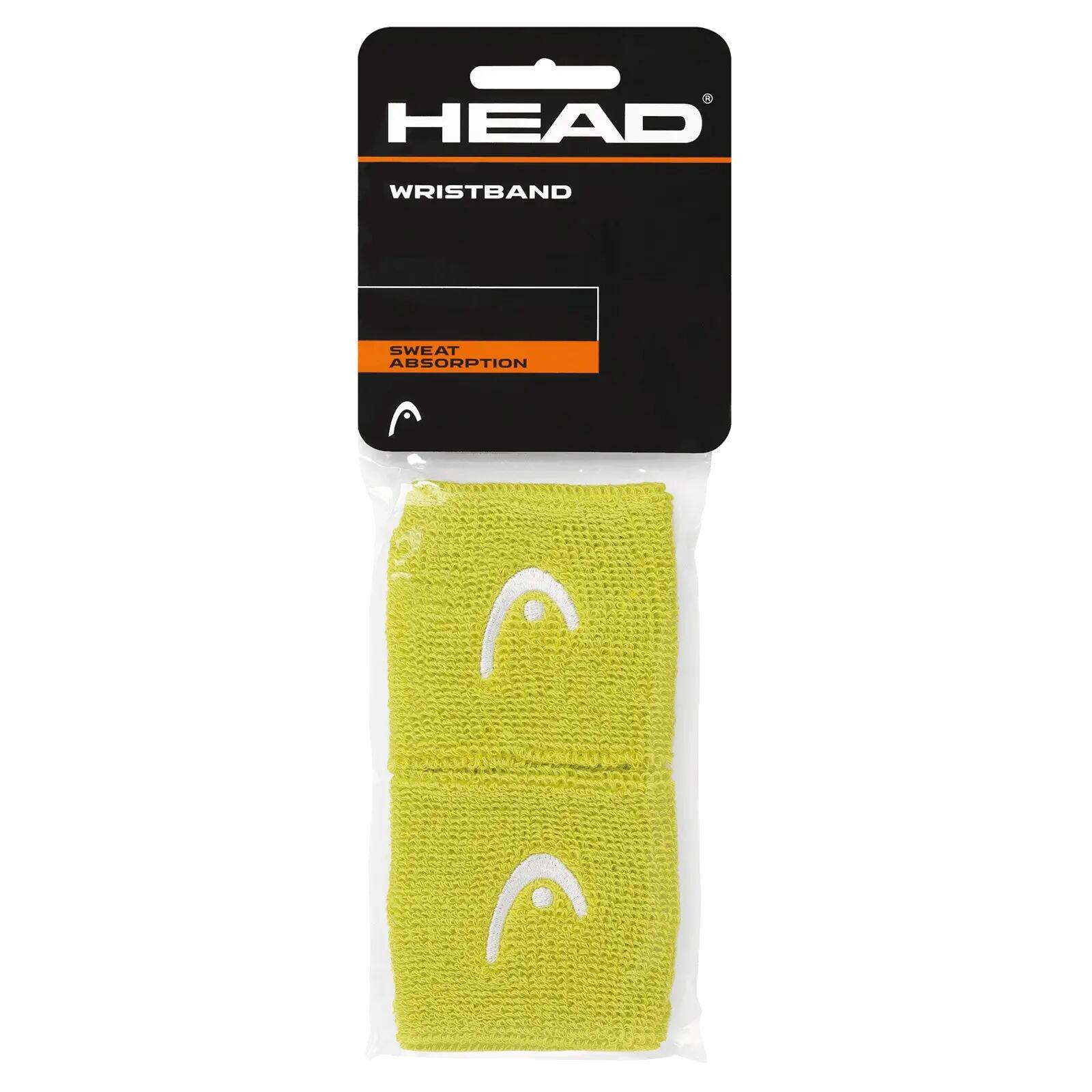 Frotka tenisowa Head Wristbands 2.5" - banana 3/3