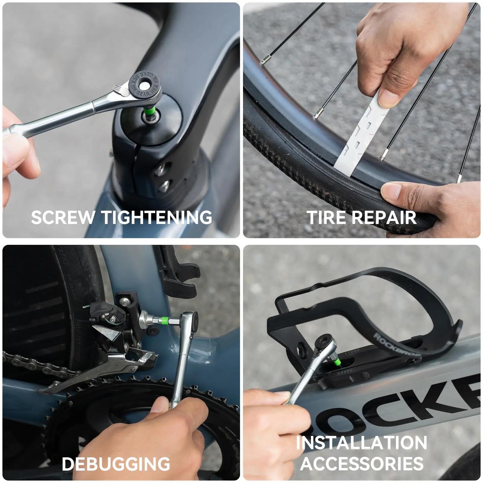Fahrrad Multitool mit Ratsche 4/7