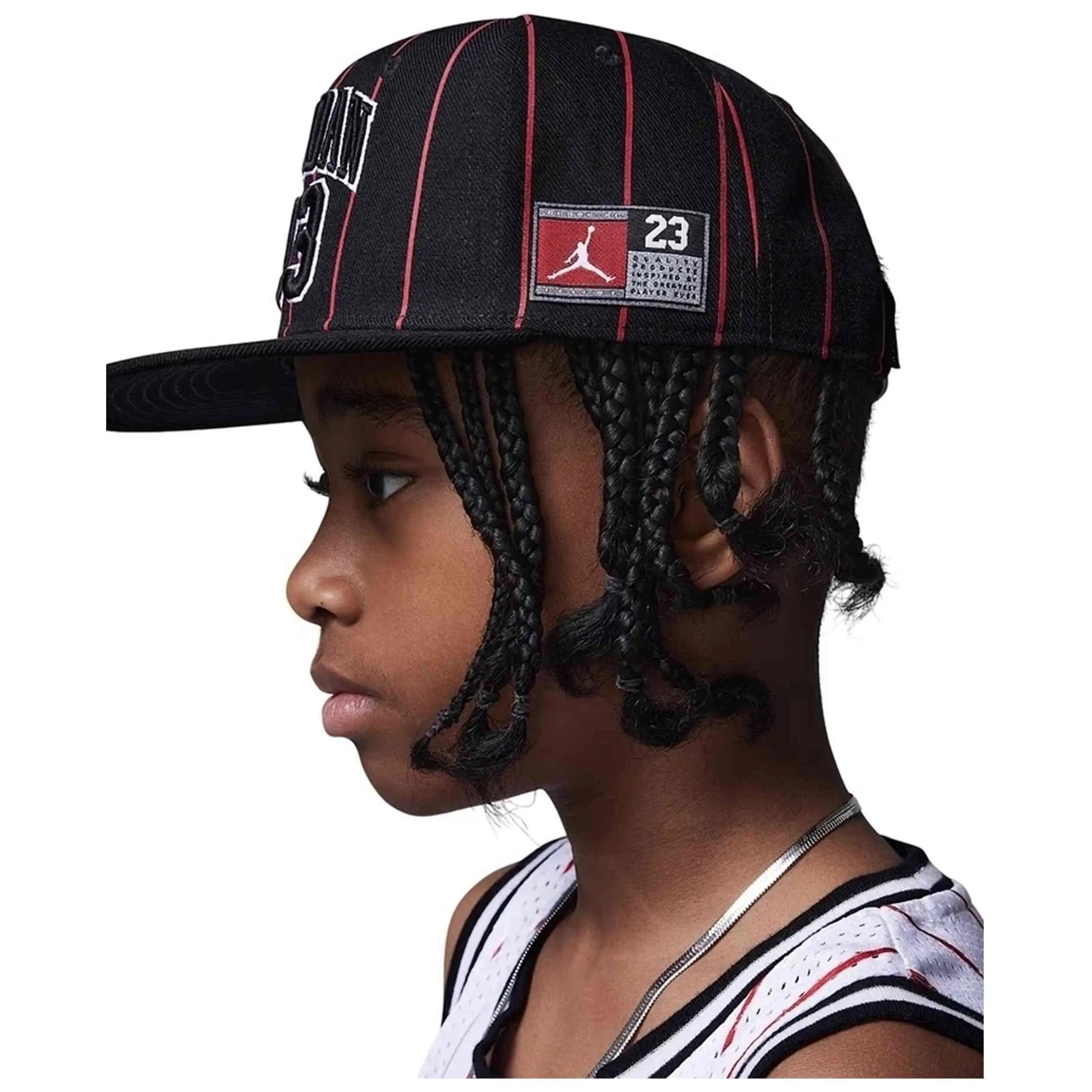 Pet Jordan model Jordan Kids JBD 23 Jersey Flatbrim Cap "Gym Red-Bl voor jongens 3/5