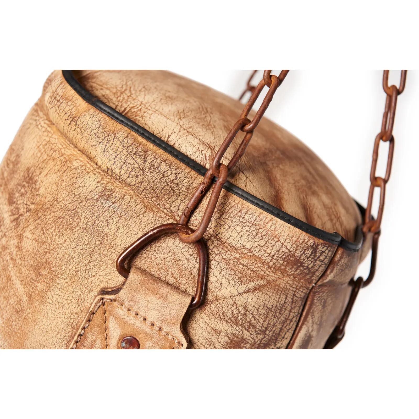 Sac de frappe - Boxe - Cuir de vachette - ARTZT Vintage Series - Brun cuivré 2/4