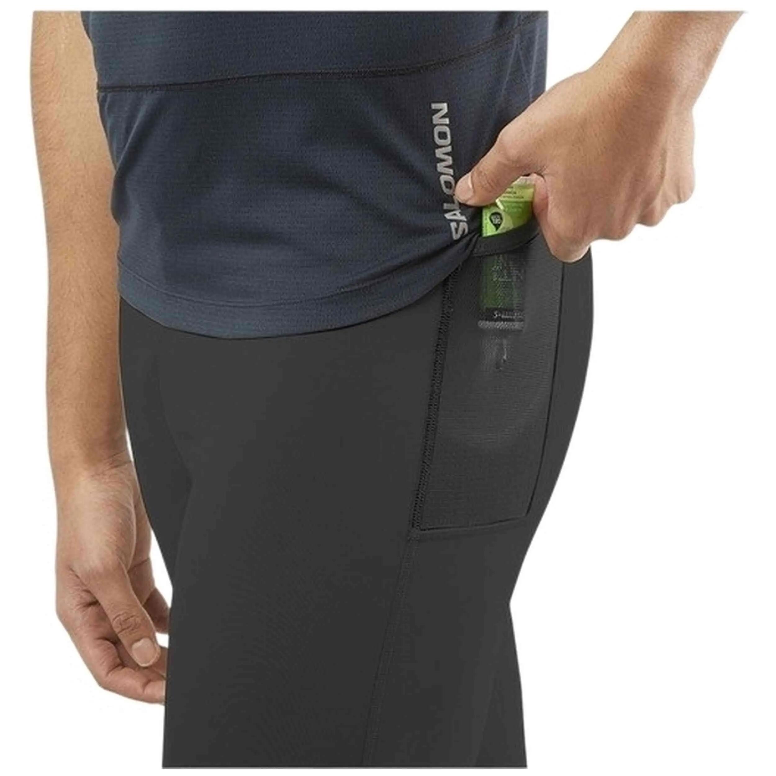 Leggings Salomon Modell Cross Run Tight für männer 3/4