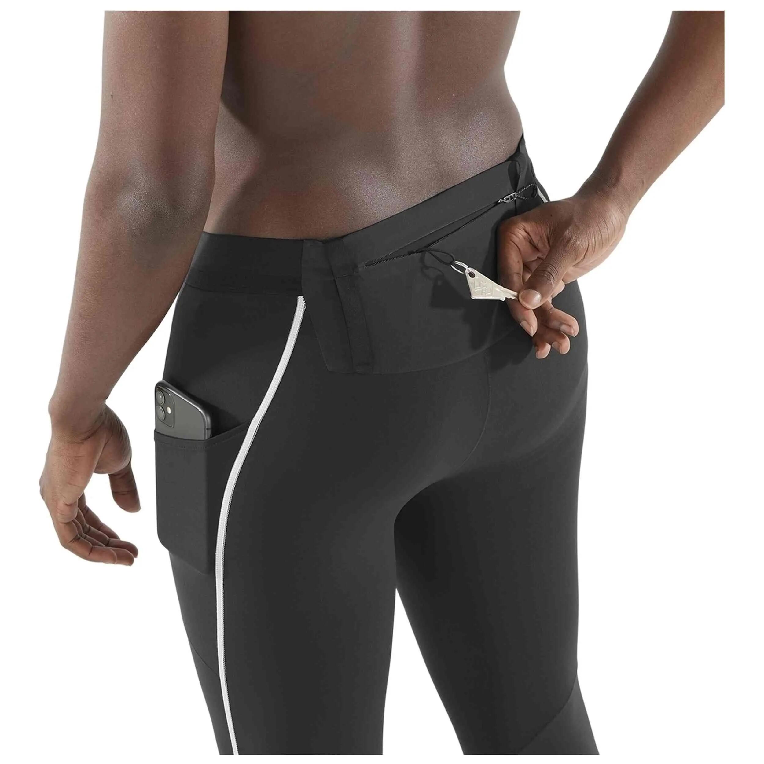 Leggings Salomon modèle Sense Aero Stow pour homme 2/3