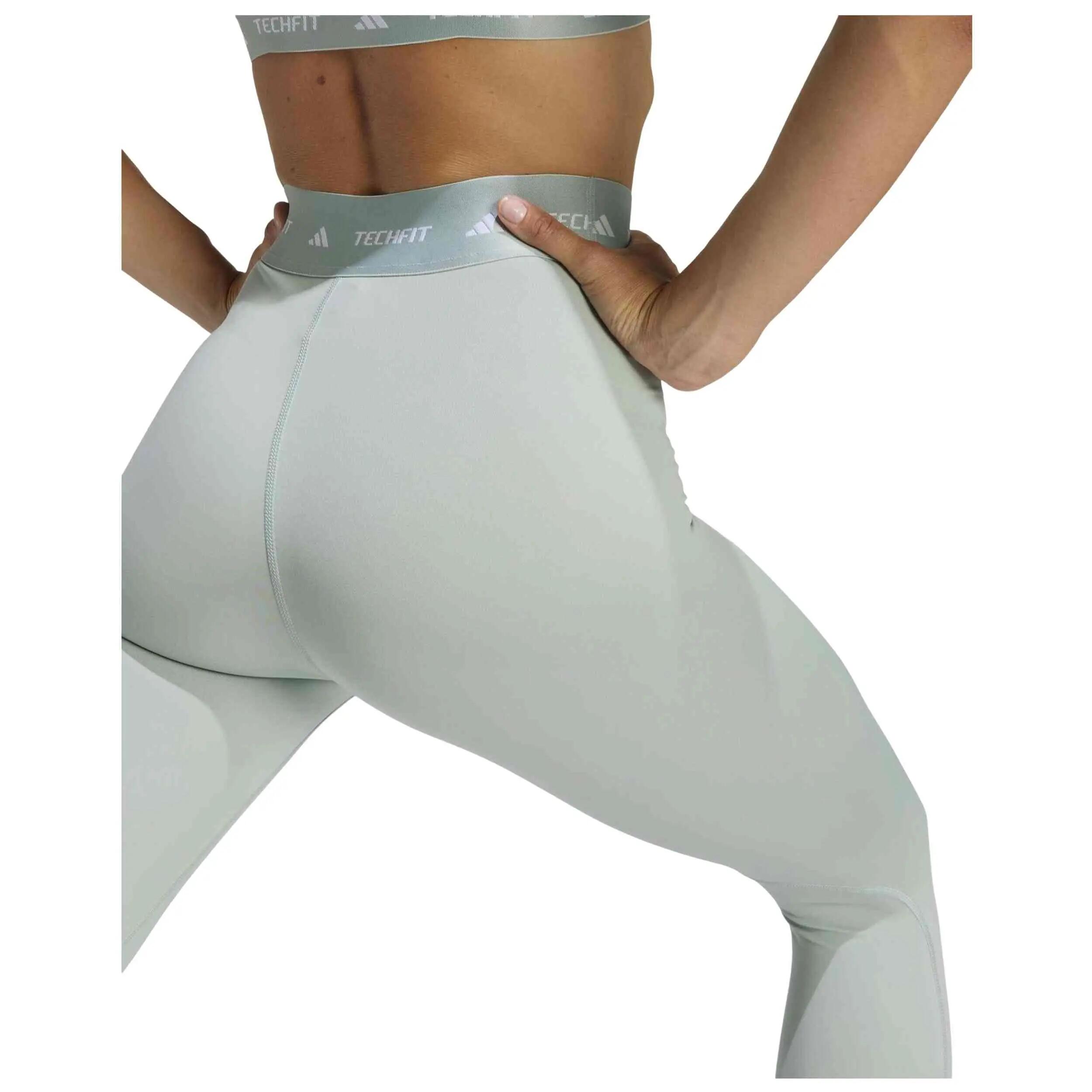 Leggings Adidas model Malla larga adidas 7/8 Techfit gris claro muj voor vrouwen 4/5