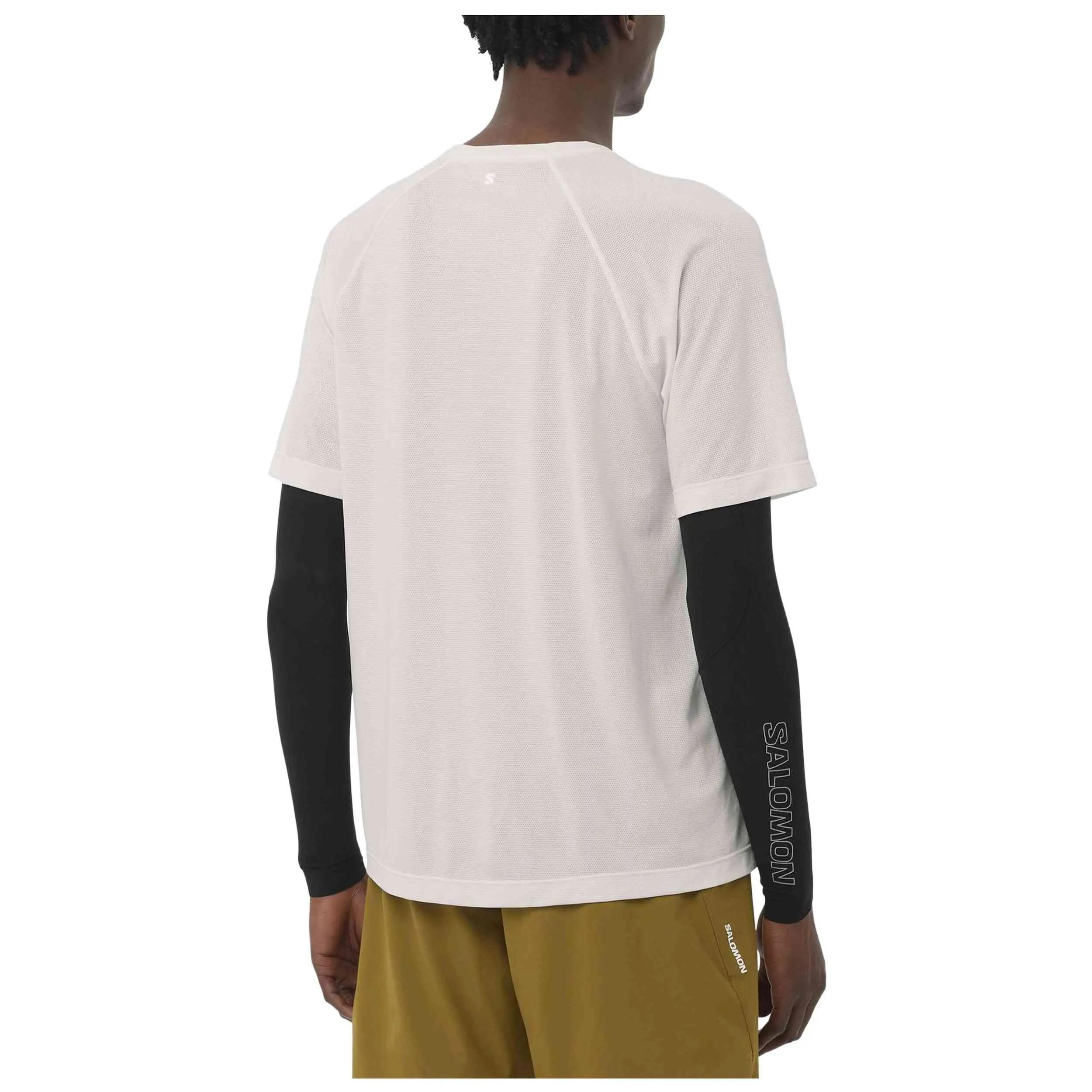 Maglia a maniche corte Salomon modello SHAKEout CORE per uomini 4/4