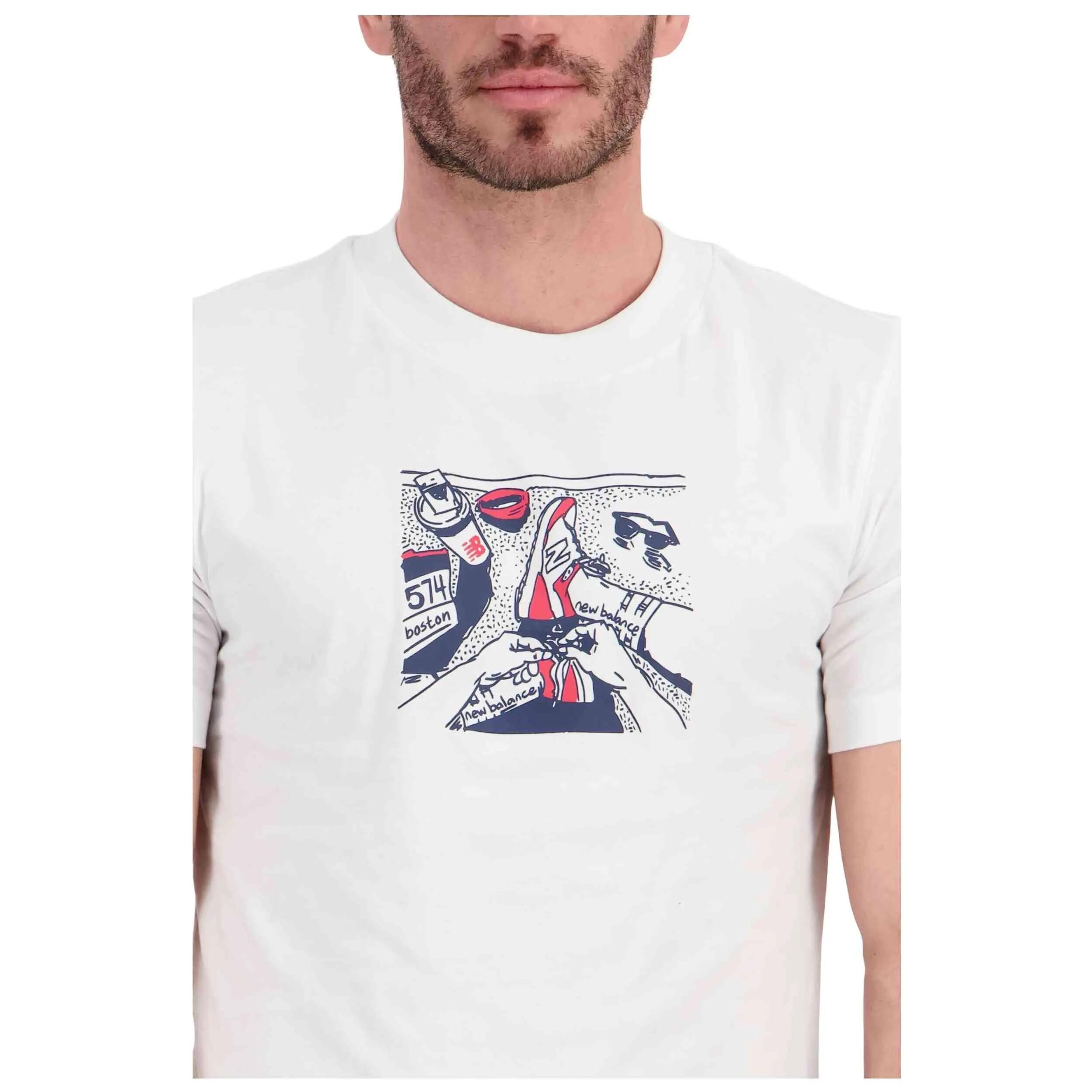T-shirt met korte mouwen New Balance model 0405693 voor mannen 5/5