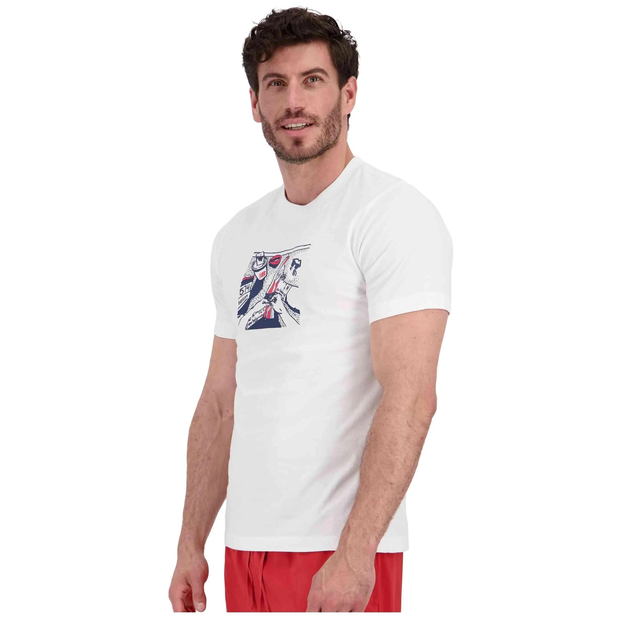 T-shirt met korte mouwen New Balance model 0405693 voor mannen 4/5