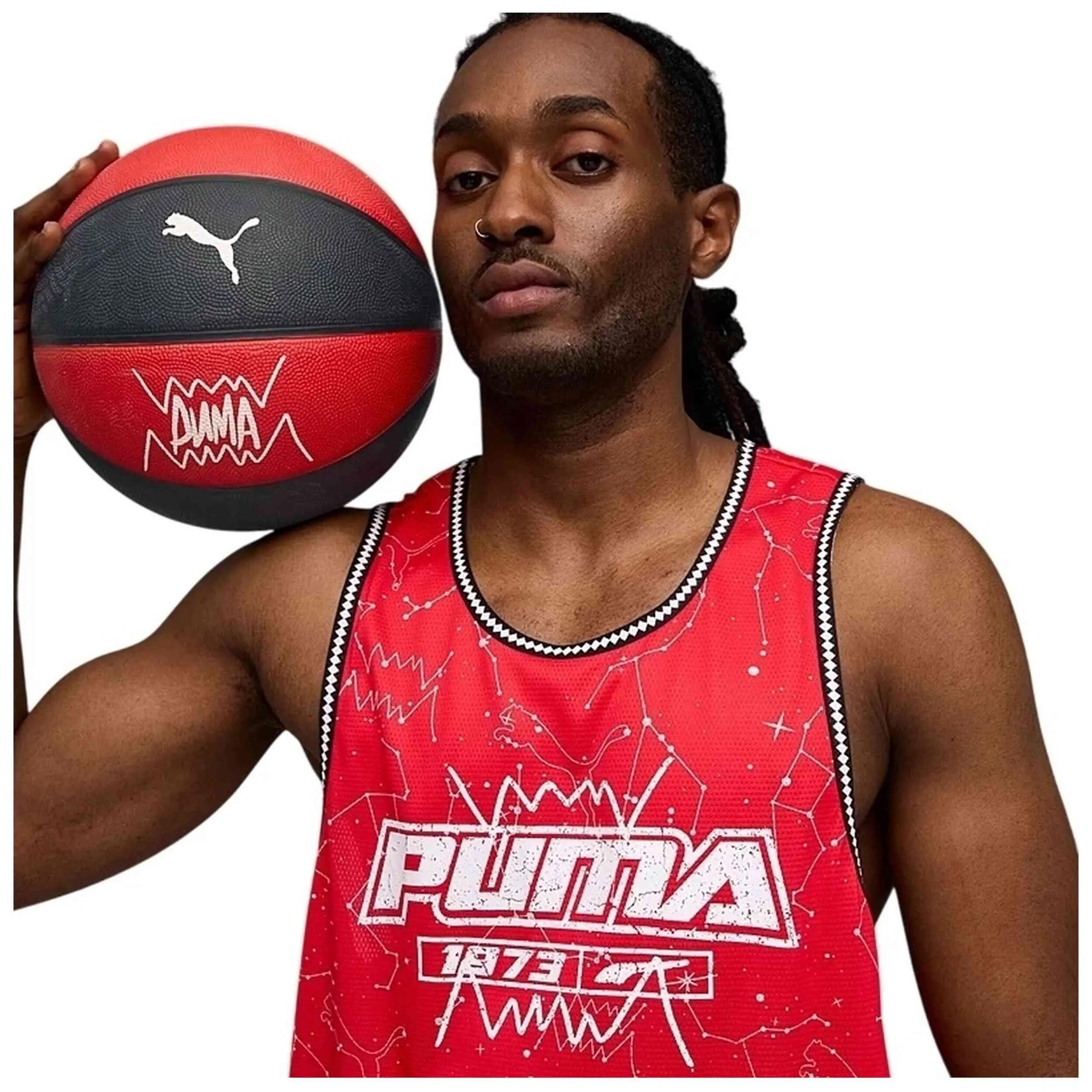 Debardeur Puma modèle Hoopaverse Jersey "All Time Red" pour homme 2/5