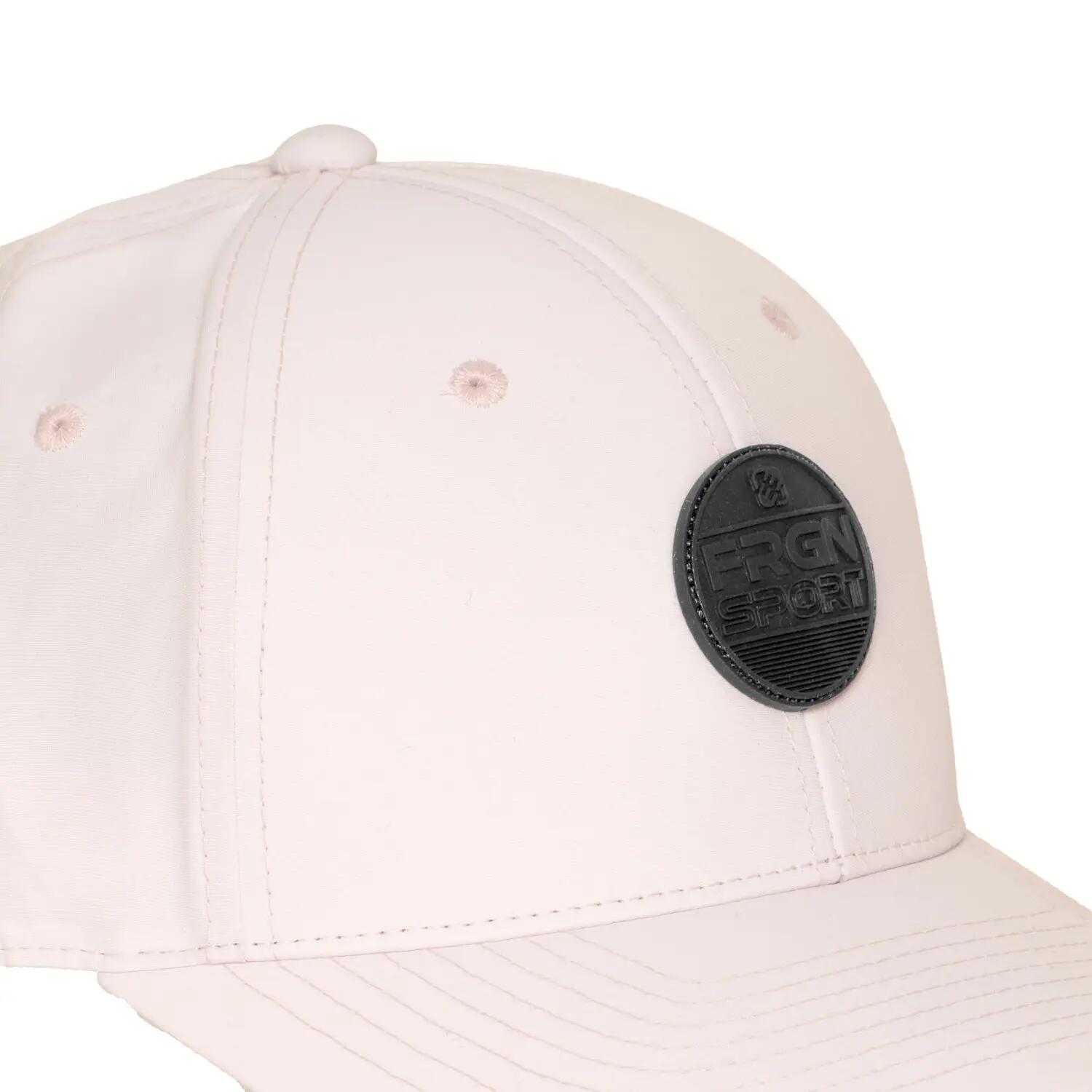 Casquette baseball avec écusson rond PU et réglage par cordon FRGN 2/5
