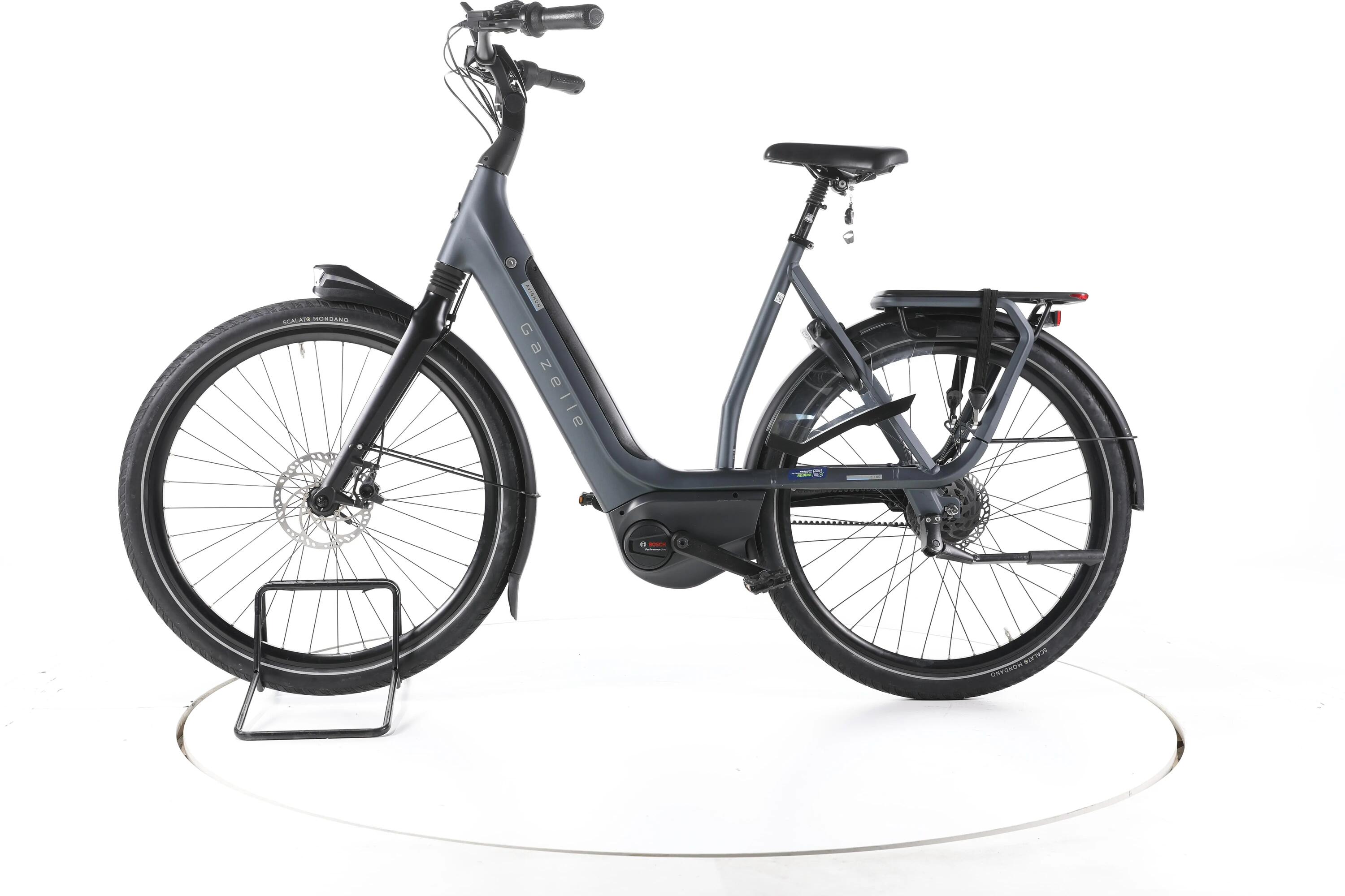Tweedehands - Gazelle Avignon C380 HMB City E-Bike Lage instap - Zeer goed 6/7