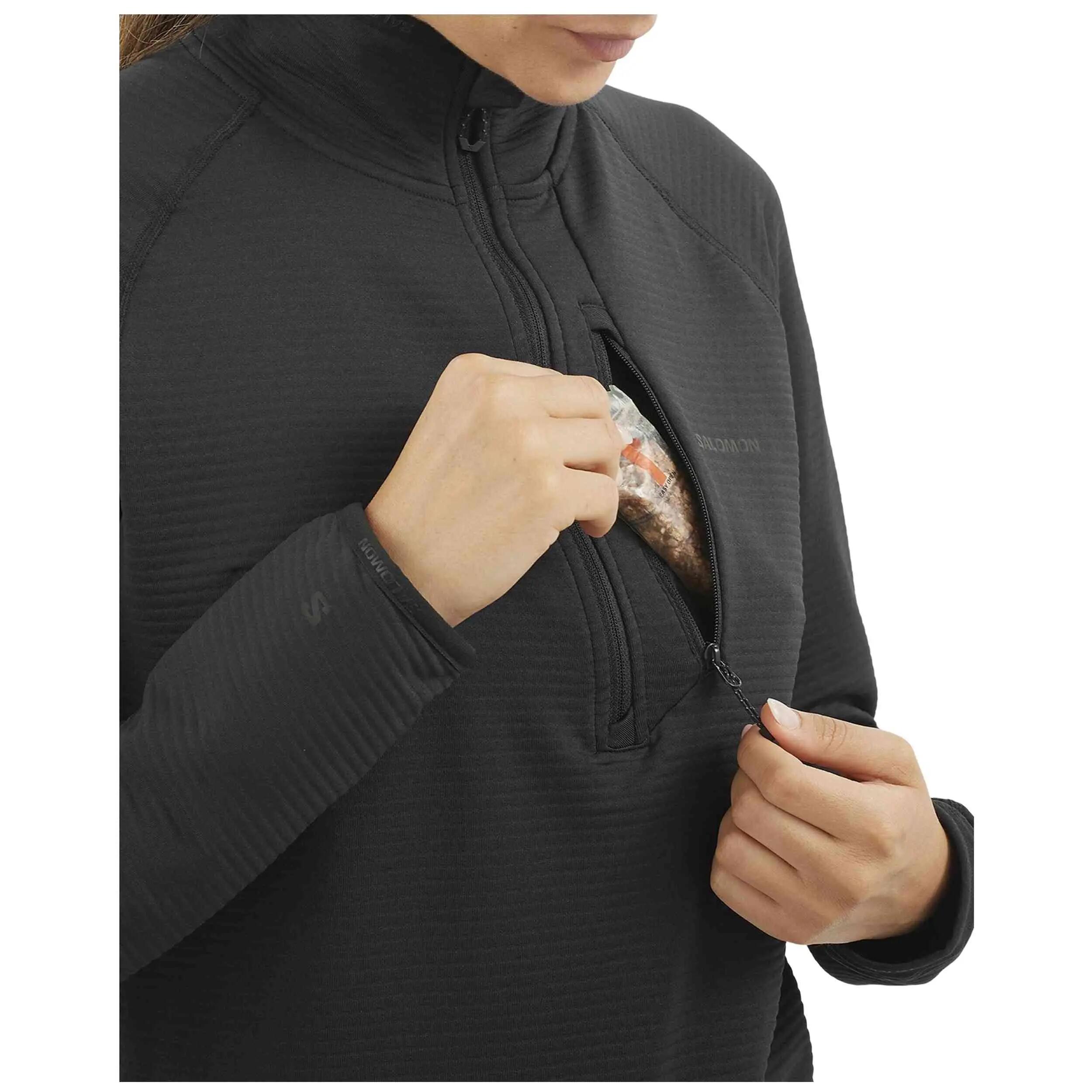 Polar Salomon modelo Essential Lightwarm Half Zip para mulheres 4/5