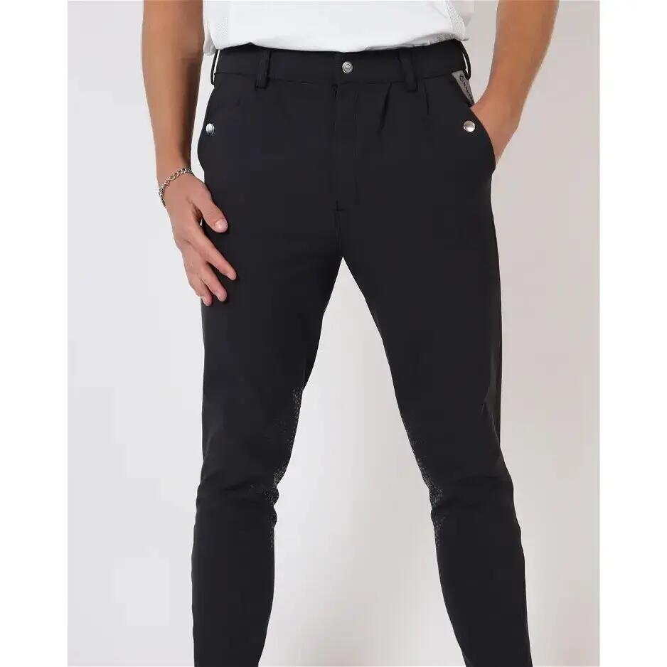 Pantalón equitación mid grip Montar Essential Gary 2/5