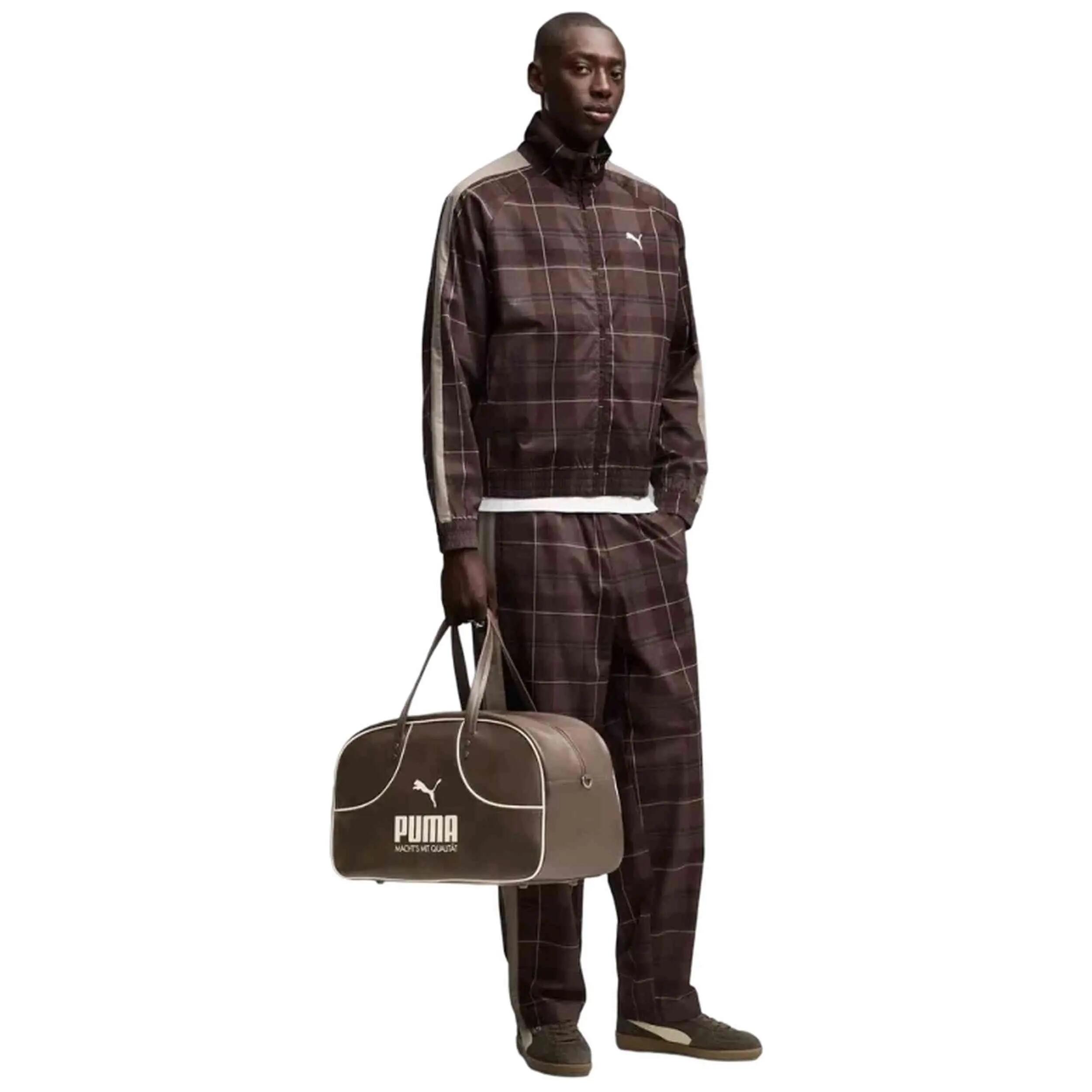 Trainingsjacke Puma Modell T7 Relaxed Tartan für männer 2/5