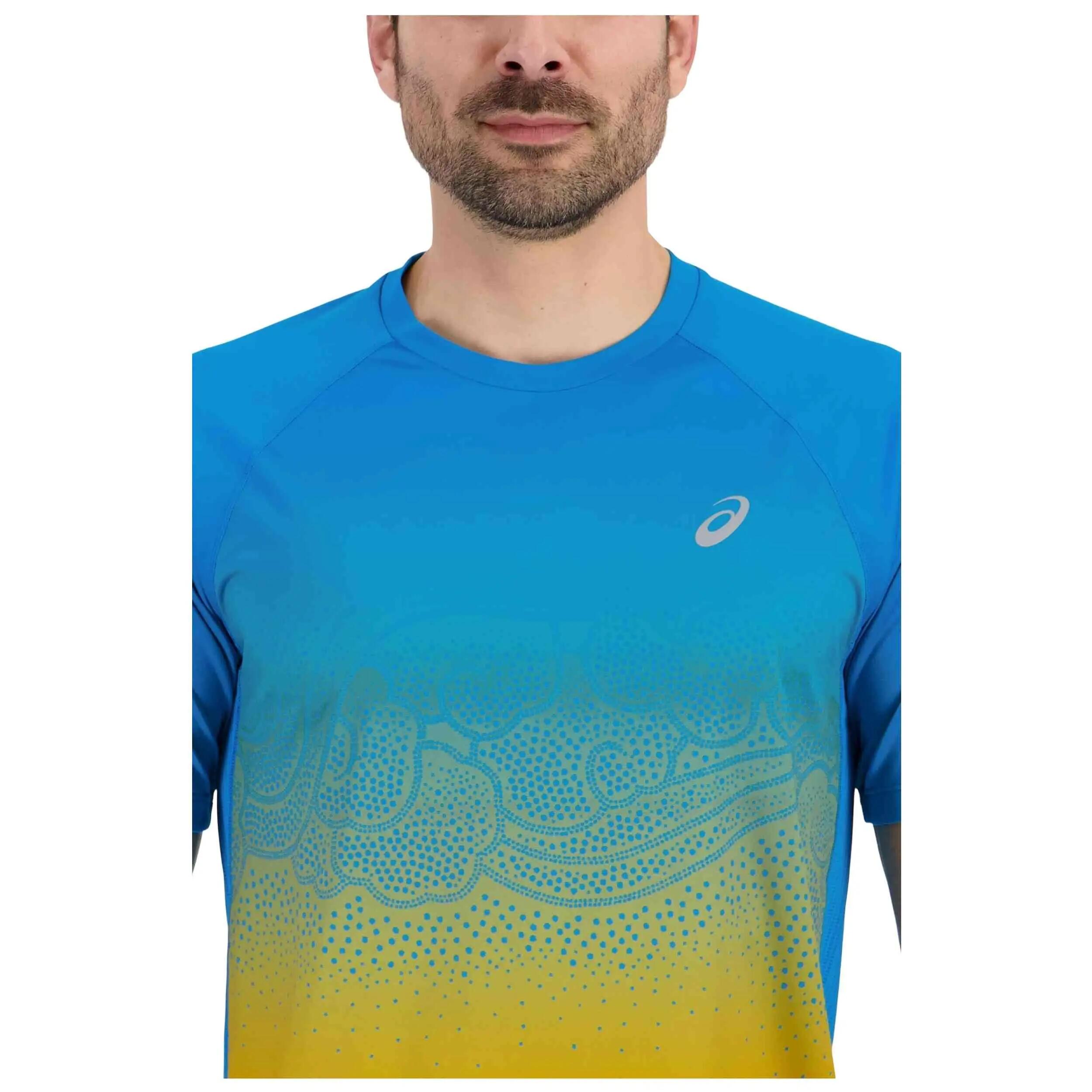 T-shirt met korte mouwen Asics model 2011D512 voor mannen 4/5