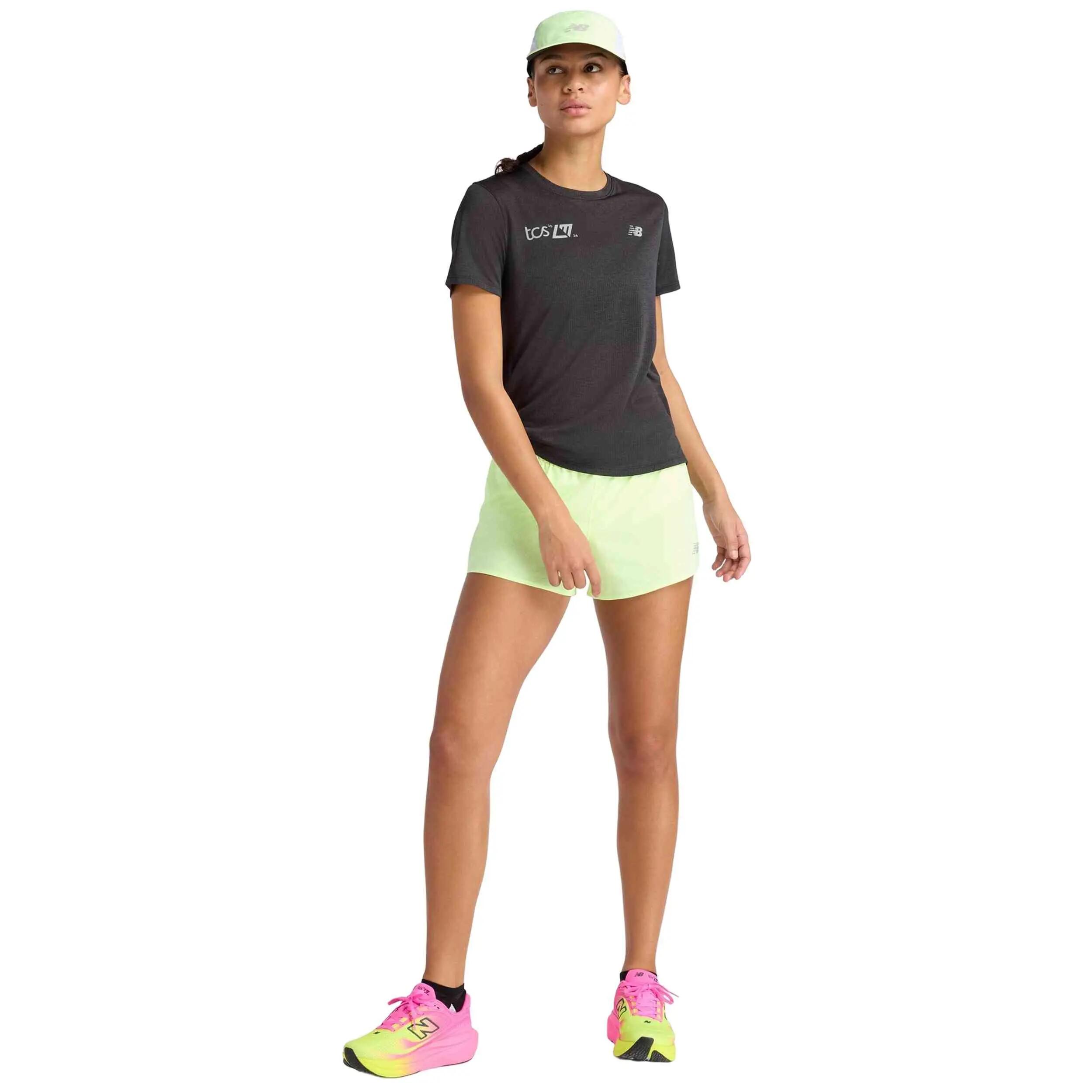 T-shirt met korte mouwen New Balance model WT61385K voor vrouwen 4/5