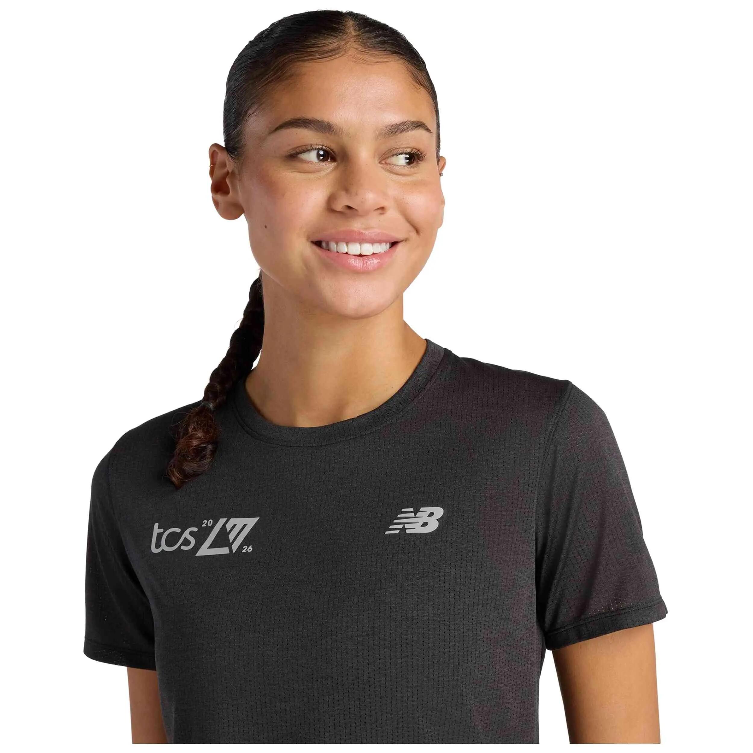 T-shirt met korte mouwen New Balance model WT61385K voor vrouwen 3/5