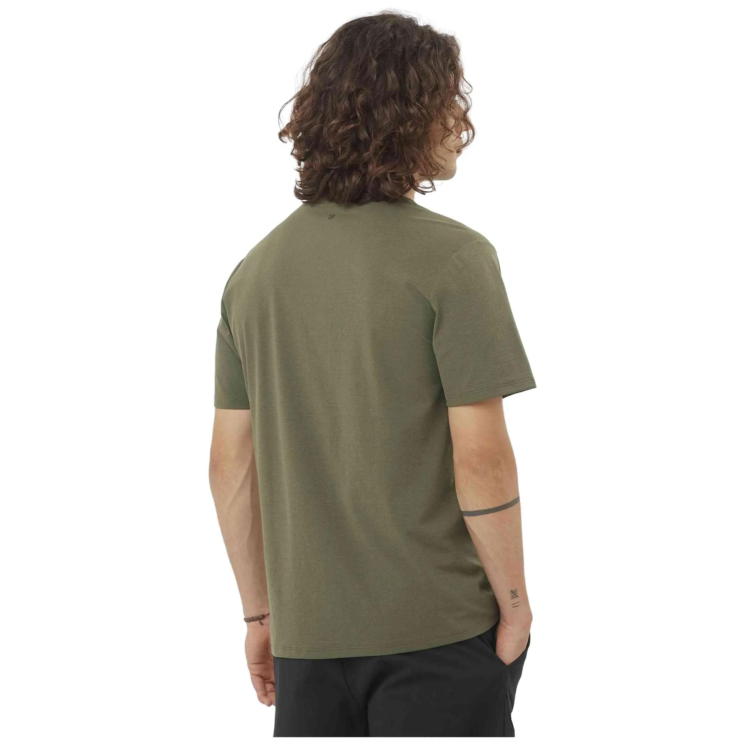 T-shirt Salomon modelo Trackline para homem 4/5