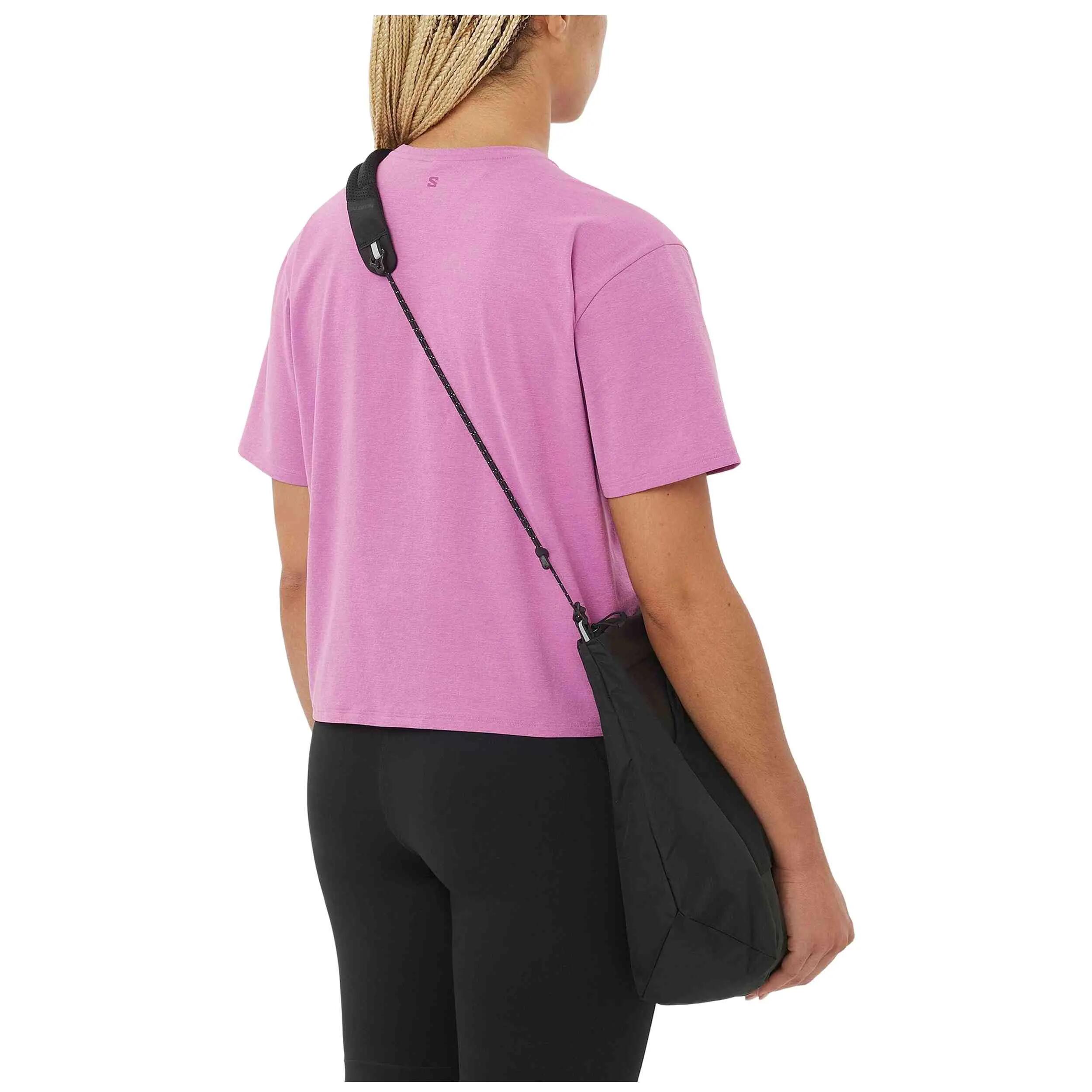 Maglia a maniche corte Salomon modello Trackline per donne 3/5